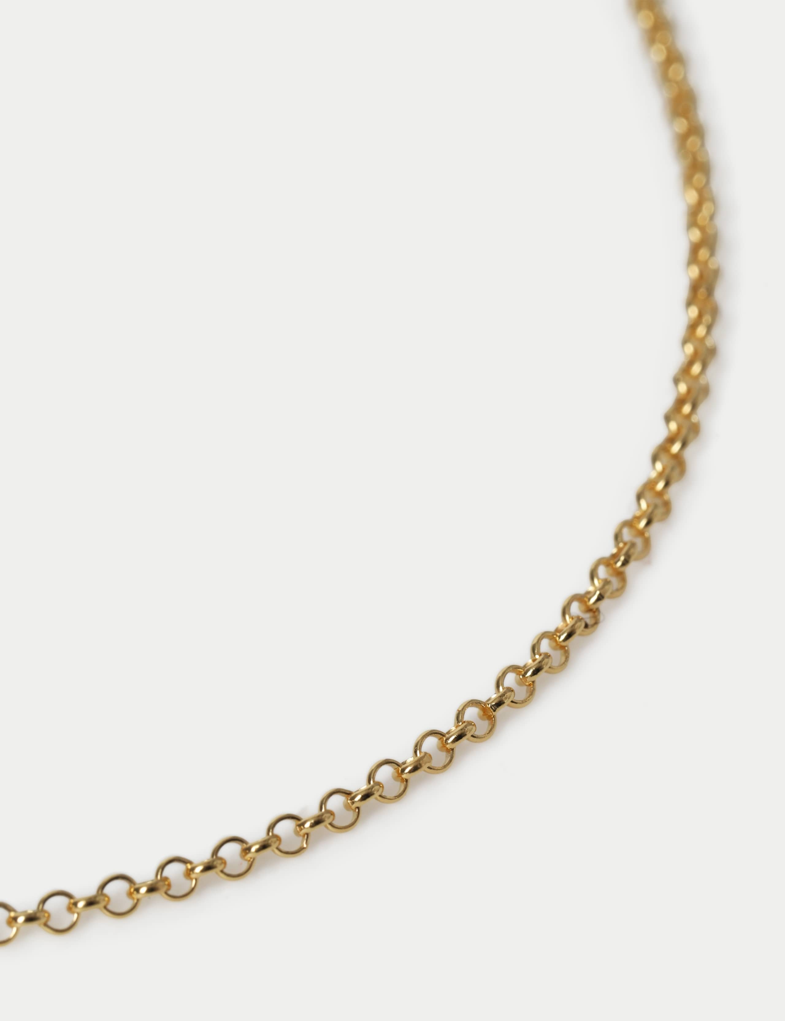Auto GP Sterling Curb Chain Necklace 2 of 3