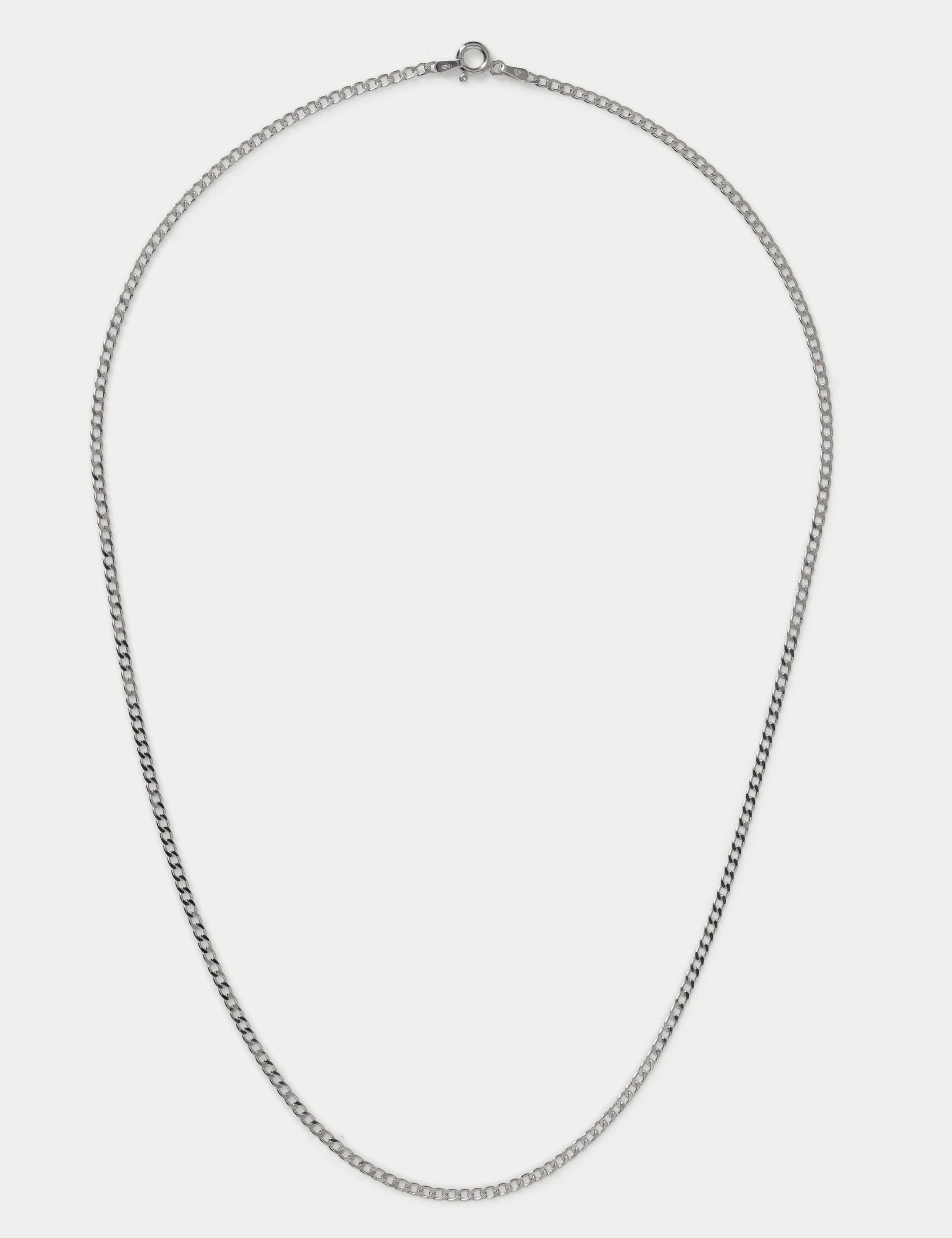 Auto Sterling Belcher Chain Necklace 1 of 3