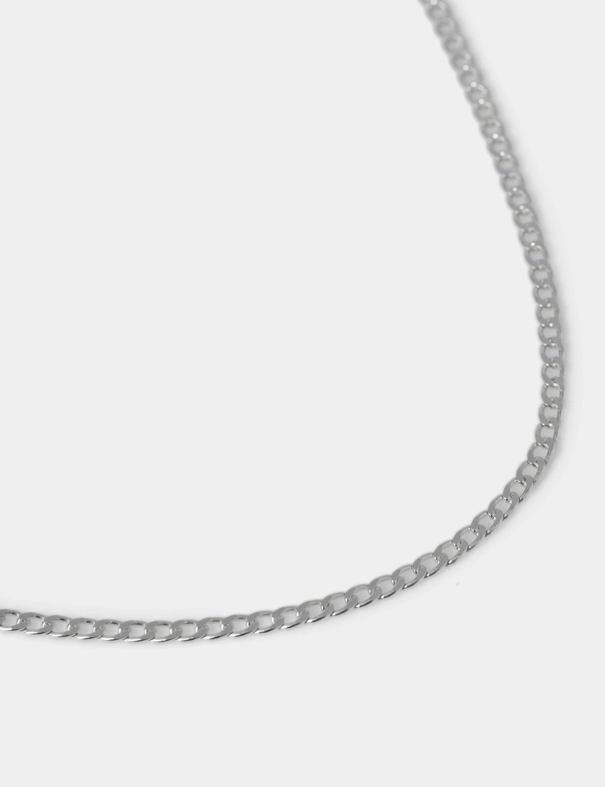 Auto Sterling Belcher Chain Necklace 2 of 3