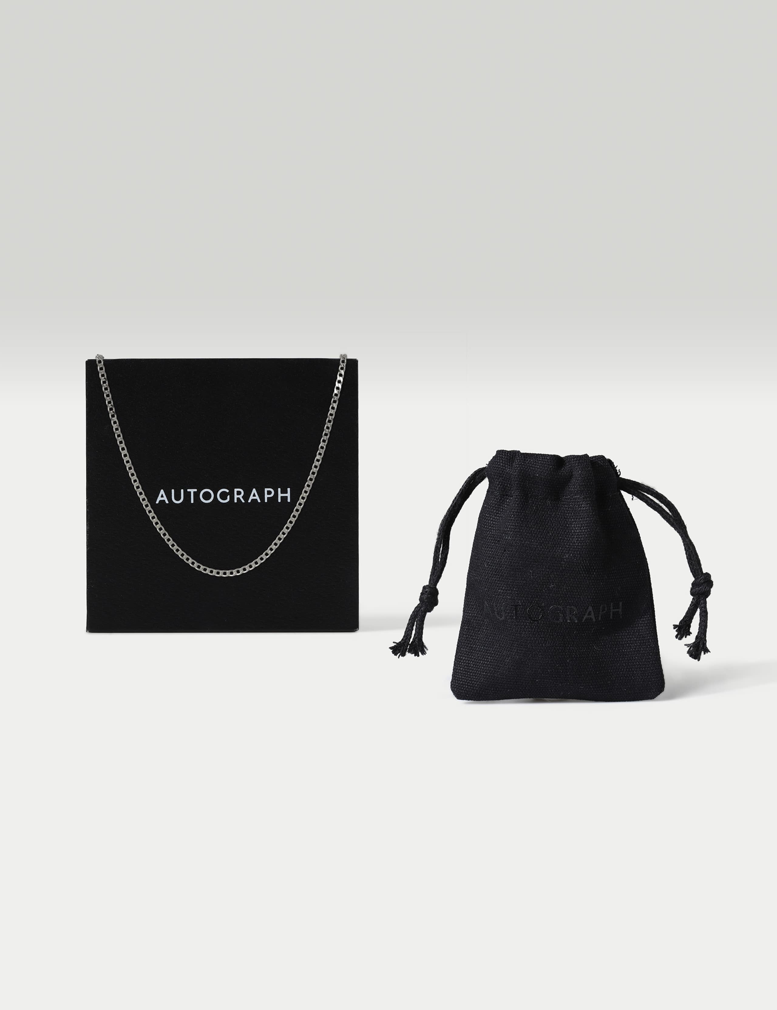 Auto Sterling Belcher Chain Necklace 3 of 3