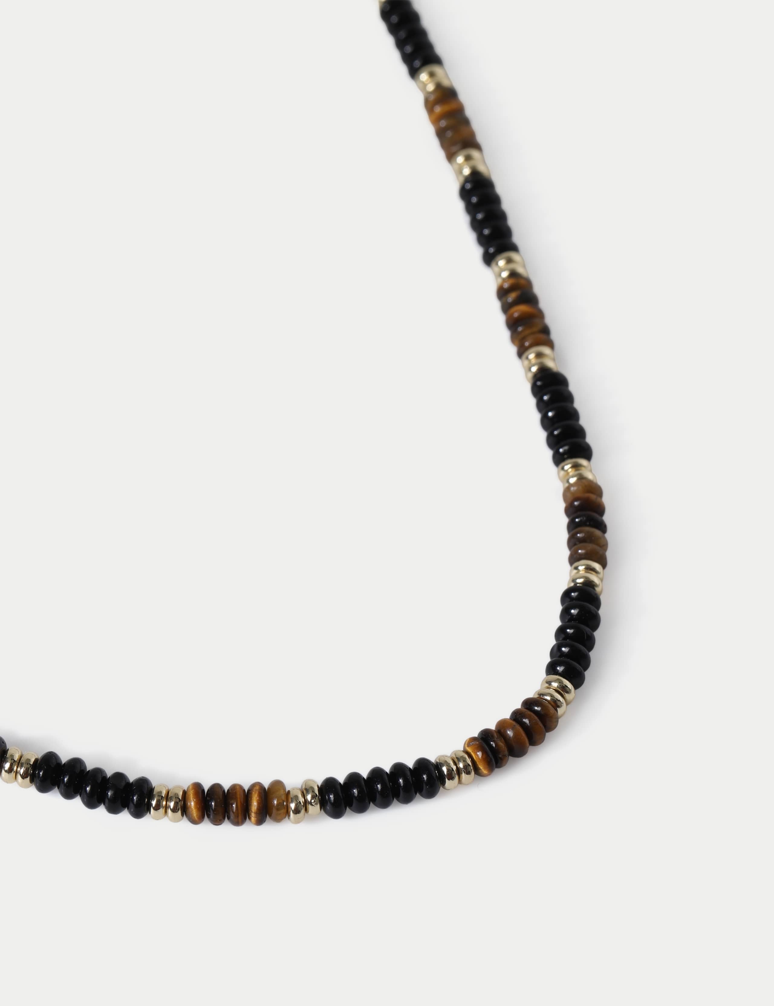 Natural Stone Bead Necklace 2 of 2