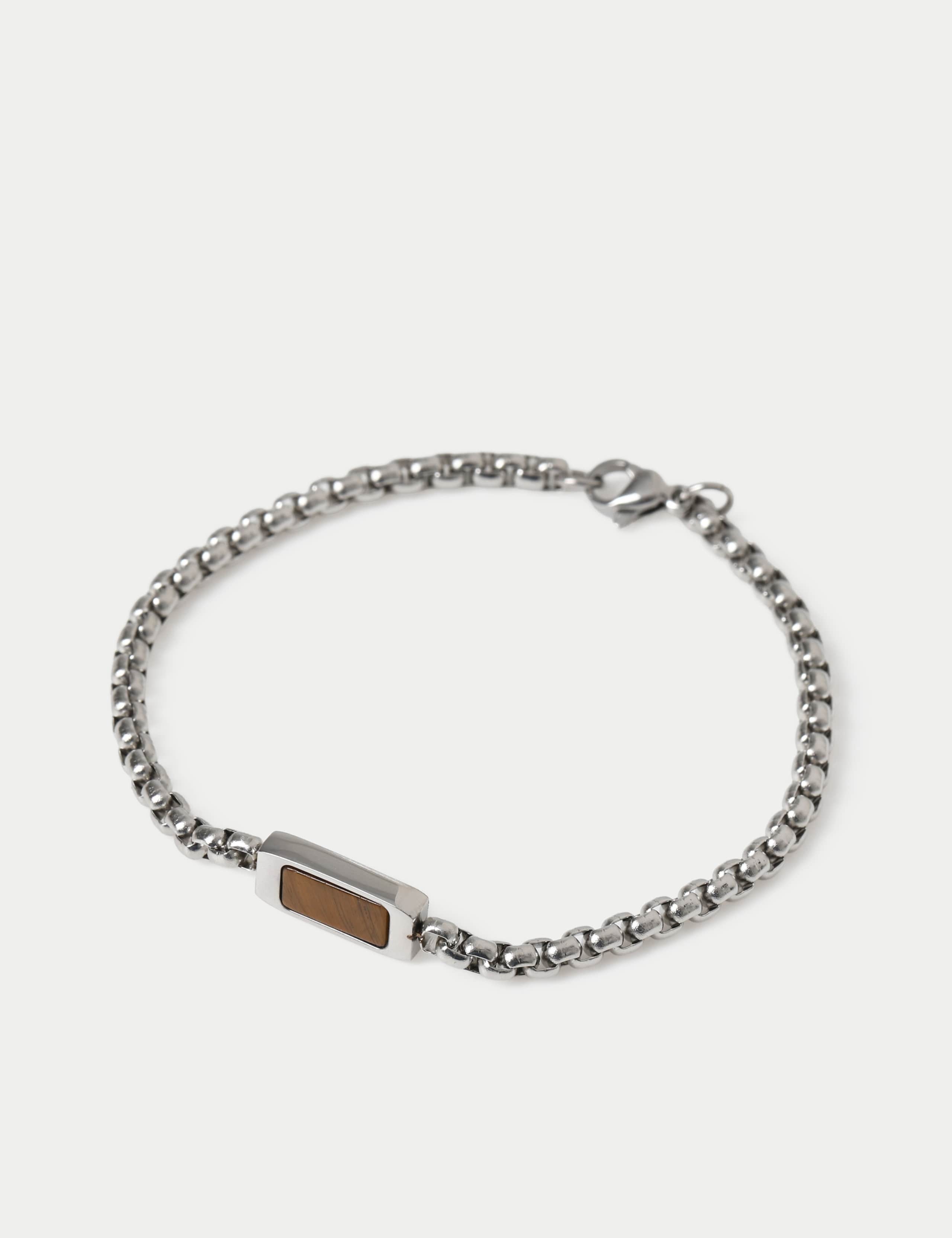 Stainless Tigers Eye Bracelet 2 of 2