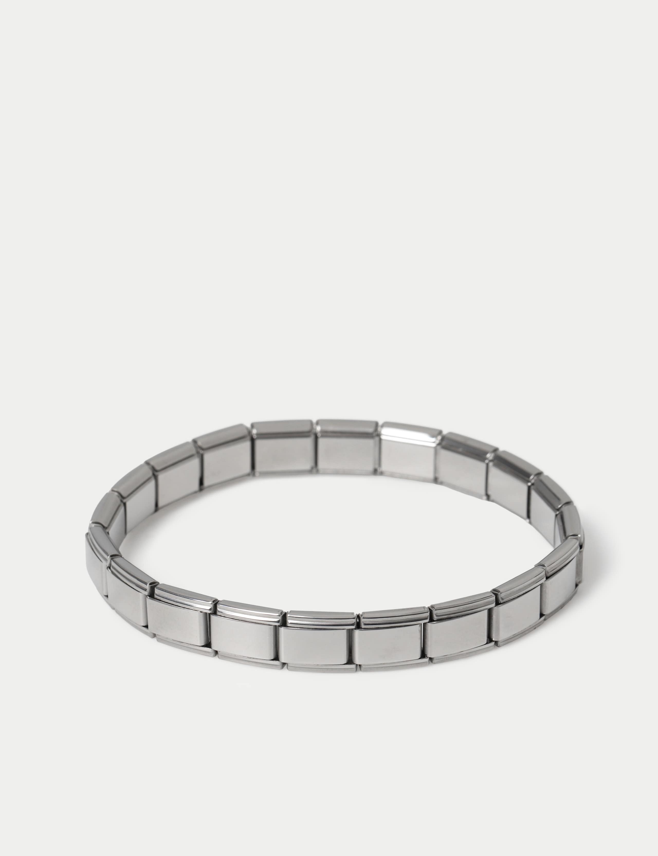 Stainless Stretch Link Bracelet 1 of 2