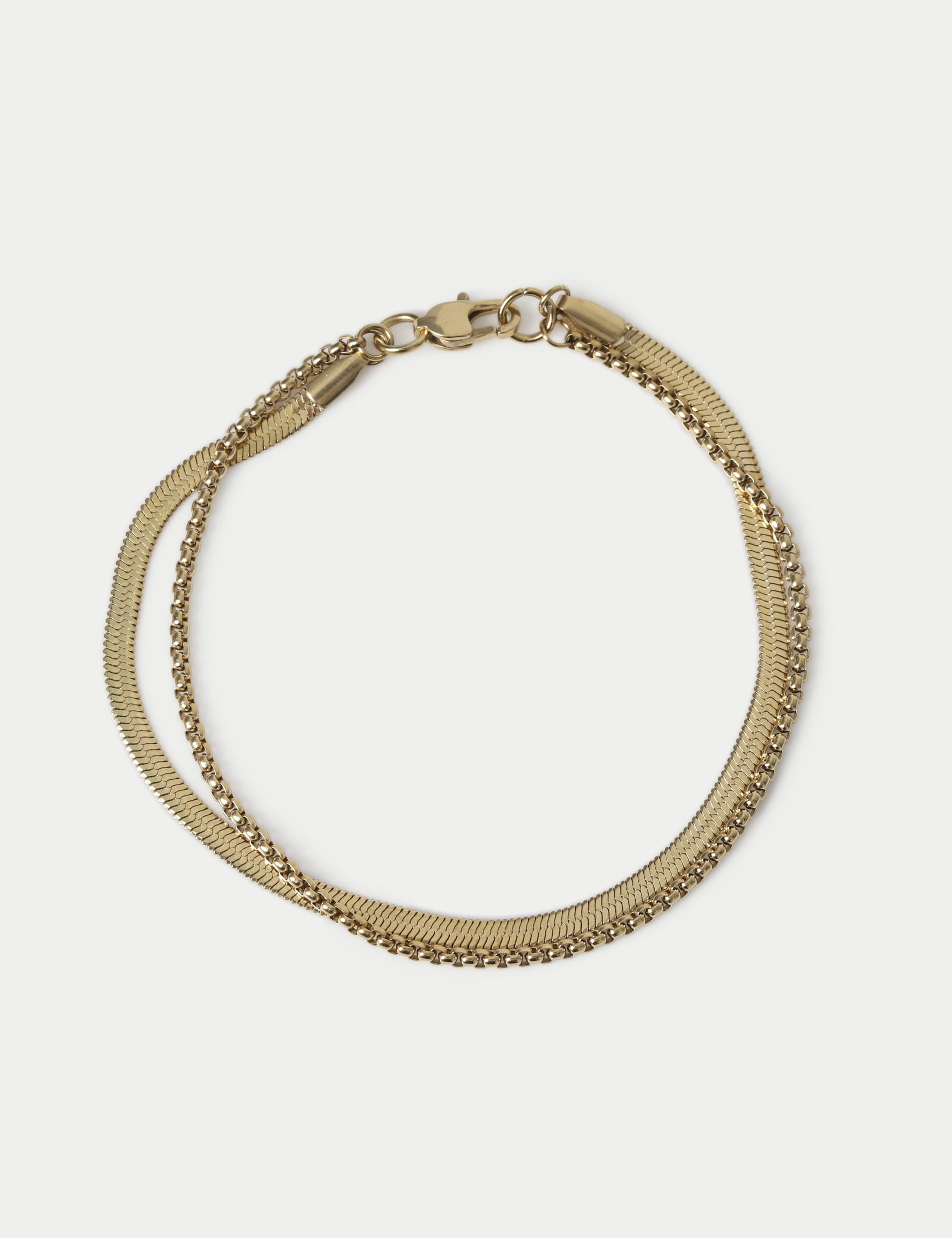 2 Pack Snake Chain Bracelet 2 of 2