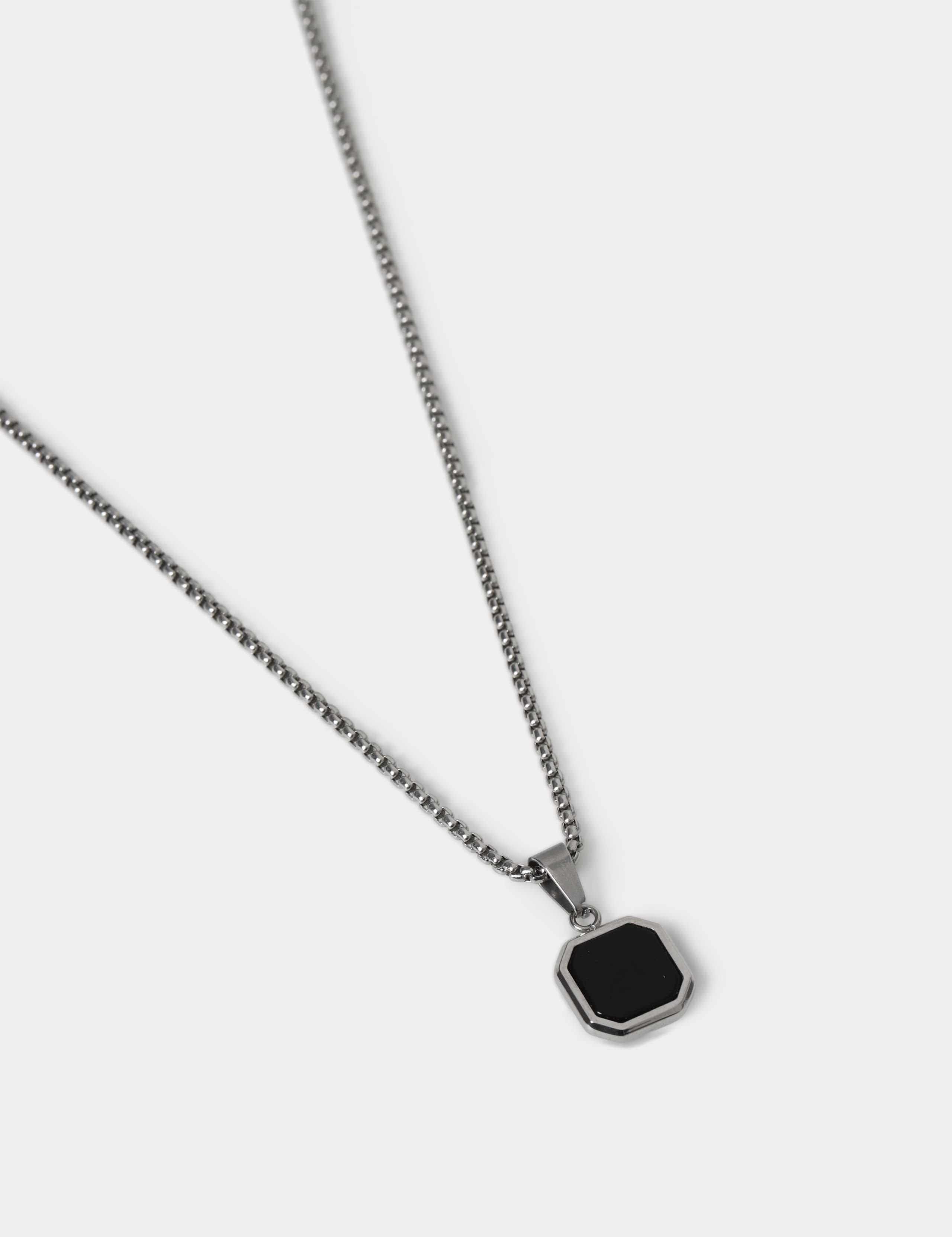 Auto Semi P Pendant Necklace 2 of 2