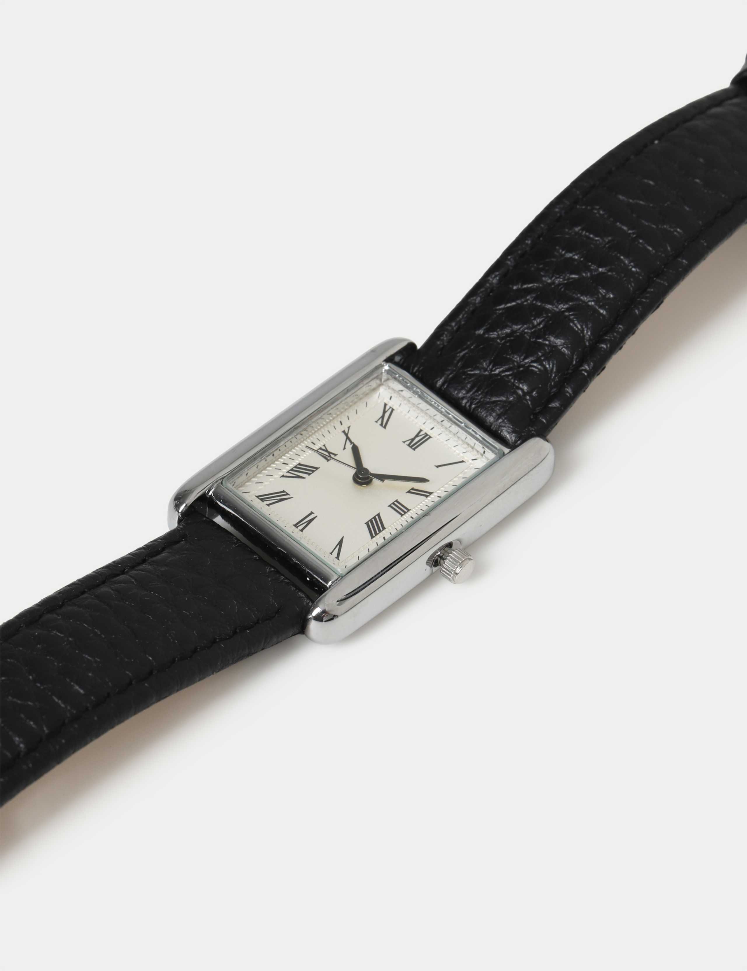 NUMERCAL LEATHER WATCH 3 of 3