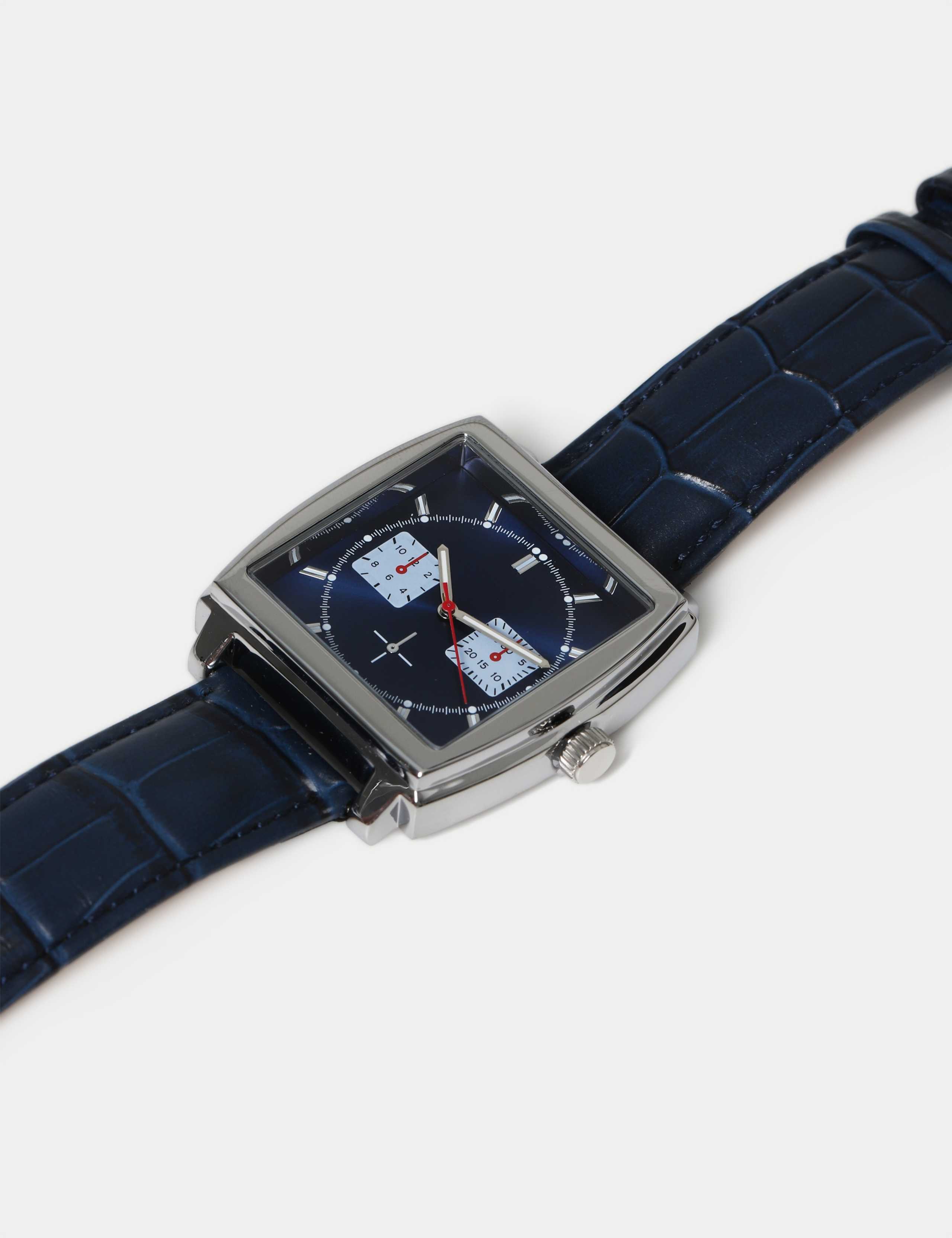 NAVY AND RED SQUARE WATCH 2 of 2