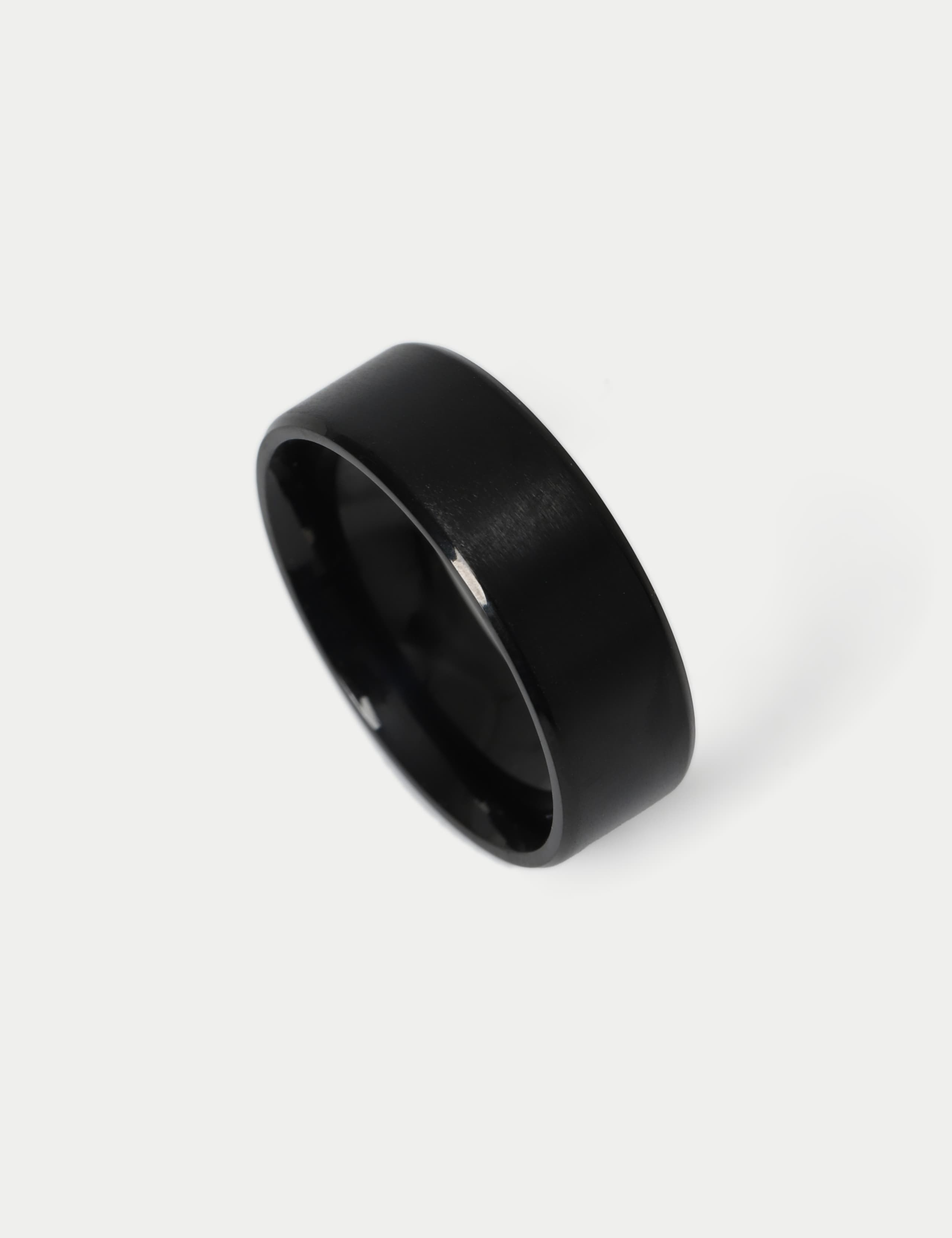 Stainless Brushed Ring 1 of 2