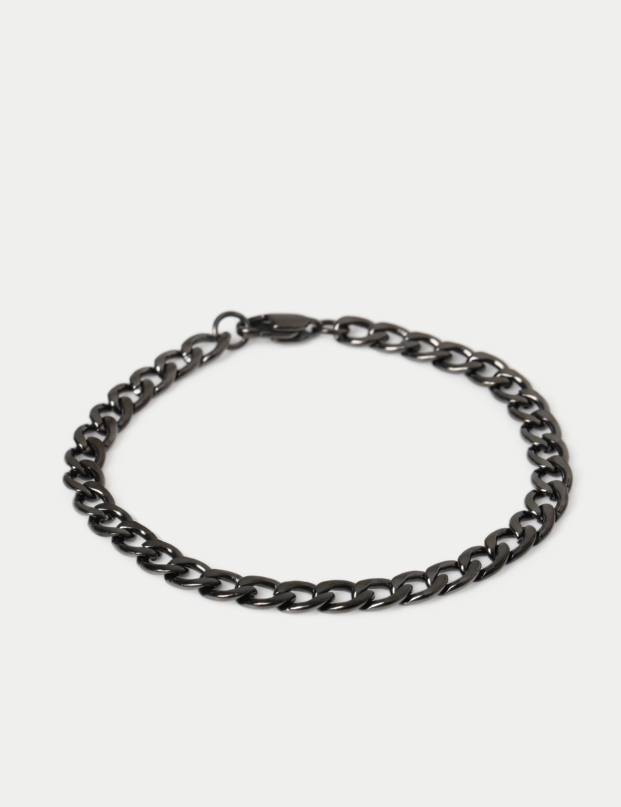 Stainless Curb Chain Bracelet 2 of 2