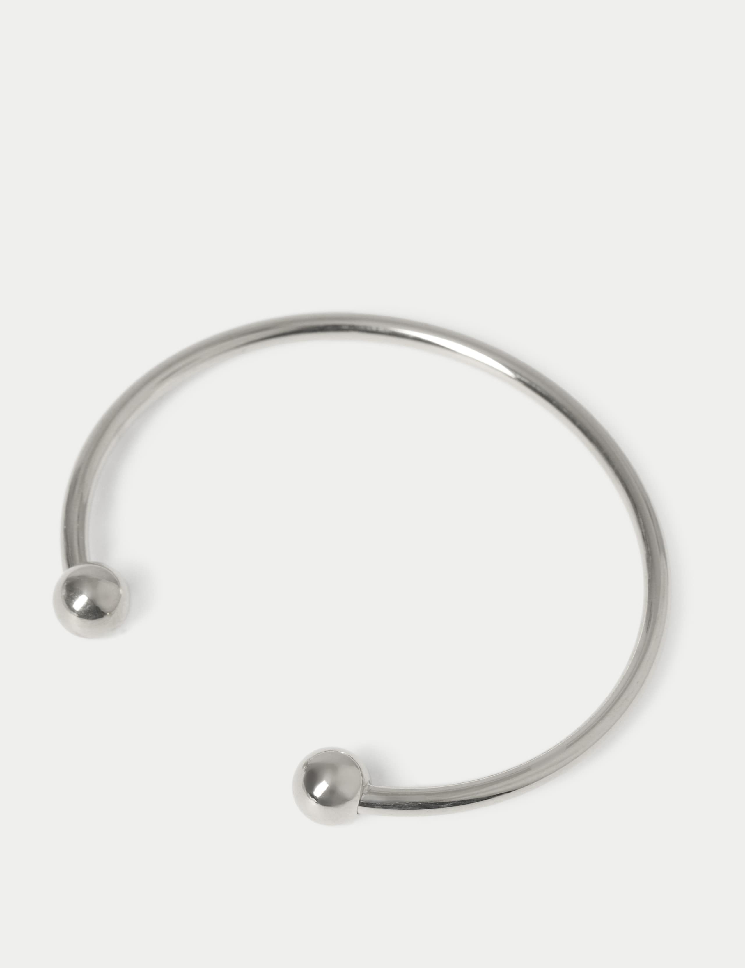 Stainless Ball Cuff 2 of 2