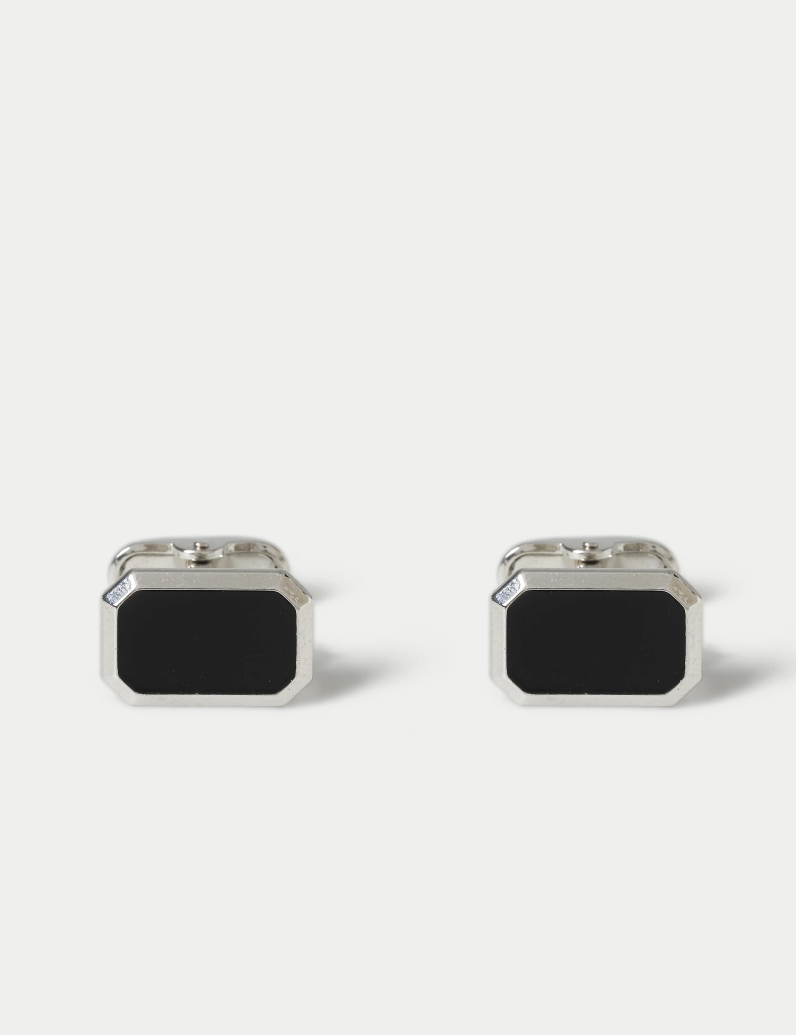 Enamel Square Cufflinks 3 of 3
