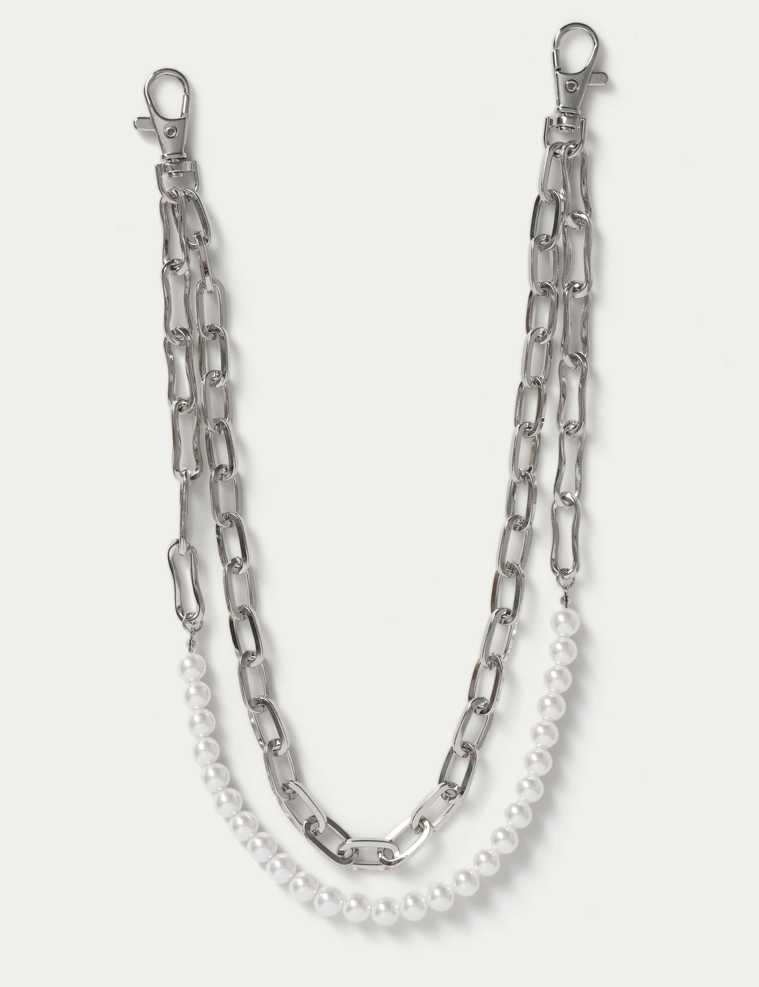 2 Row Pearl Wallet Chain 1 of 2