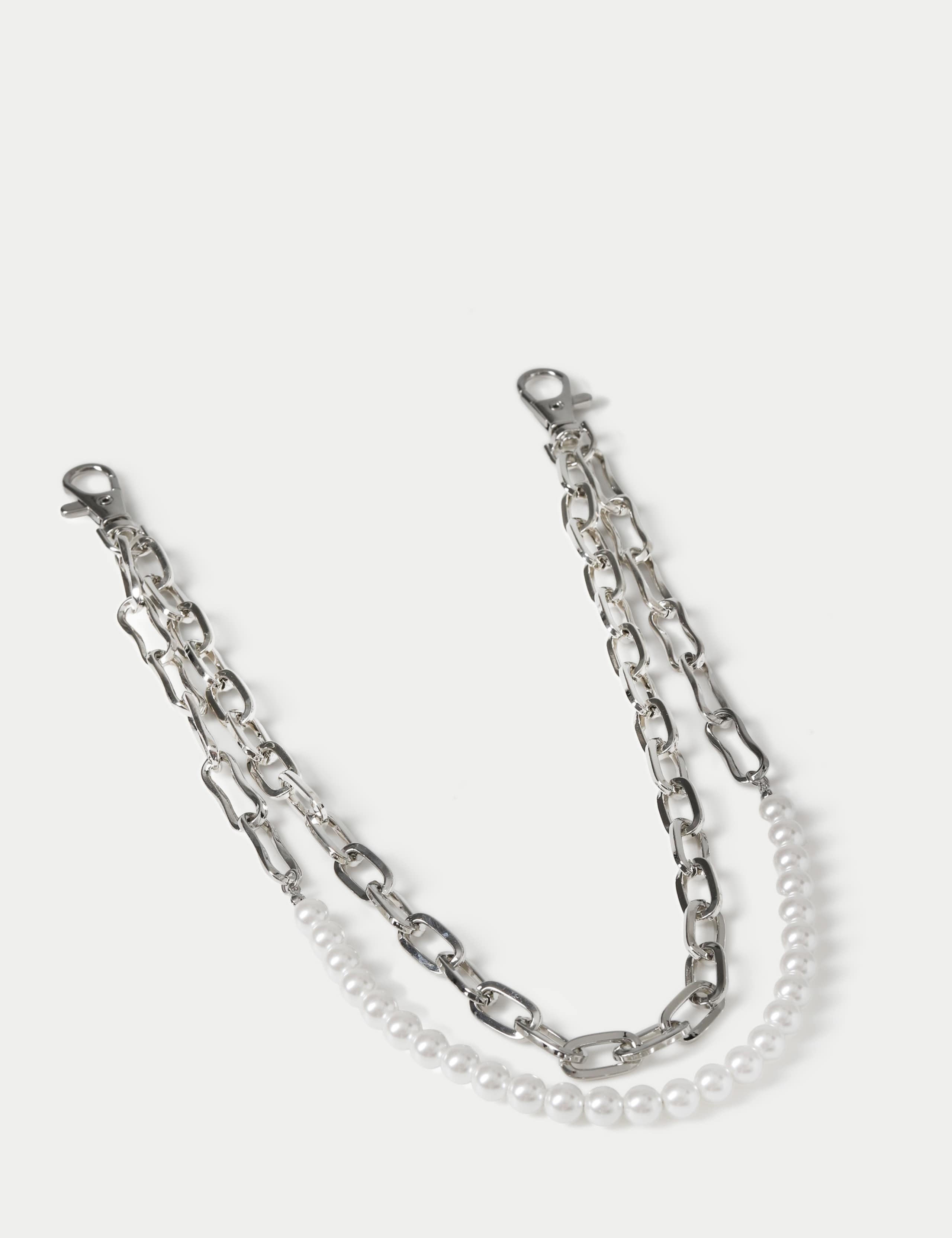 2 Row Pearl Wallet Chain 2 of 2