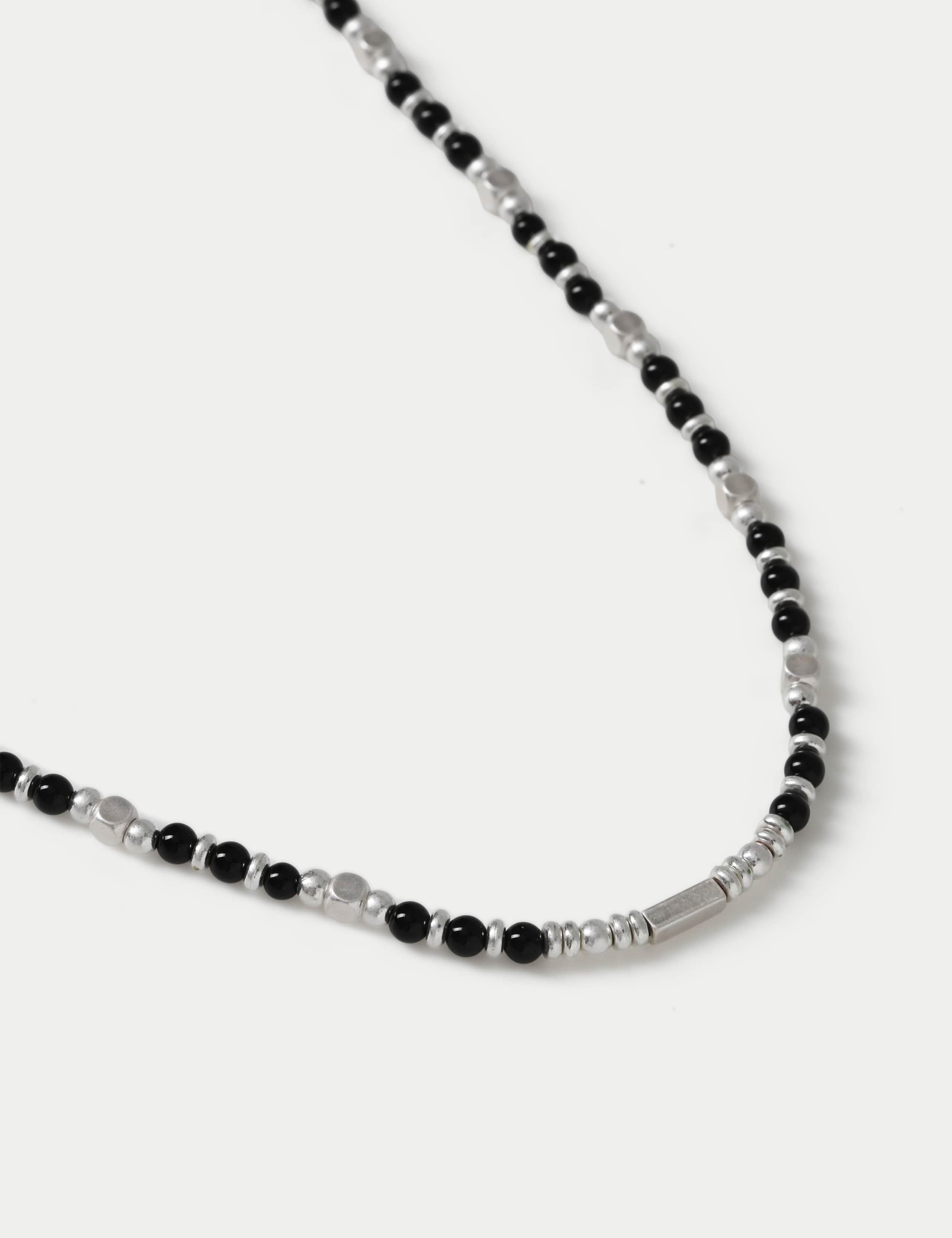 Semi P Brushed Necklace 2 of 2