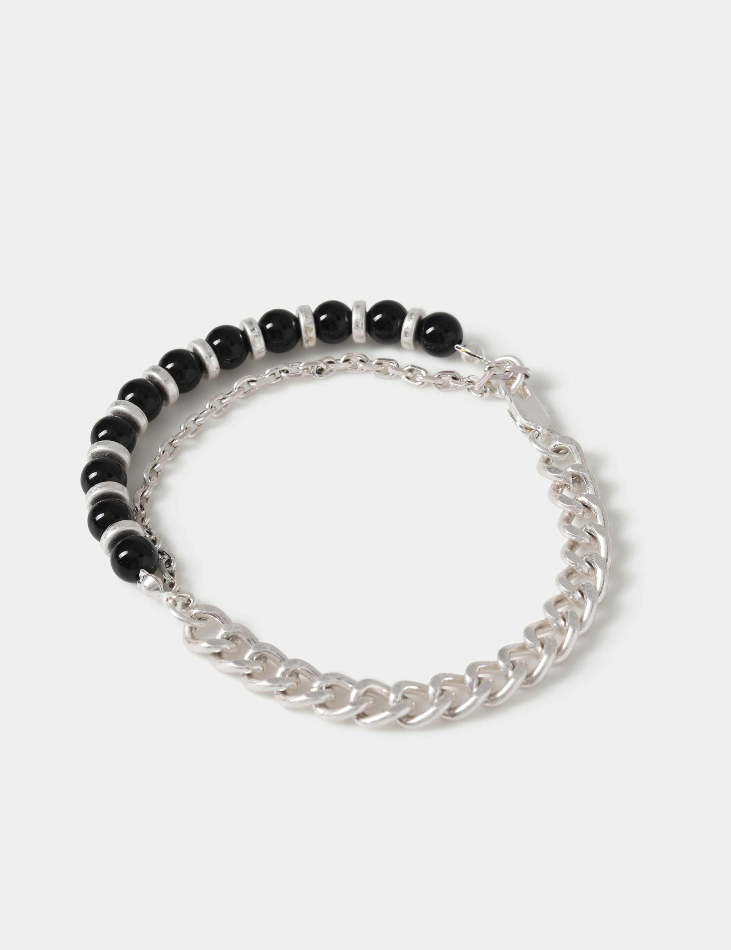 Stone and chain Multirow Bracelet 3 of 3