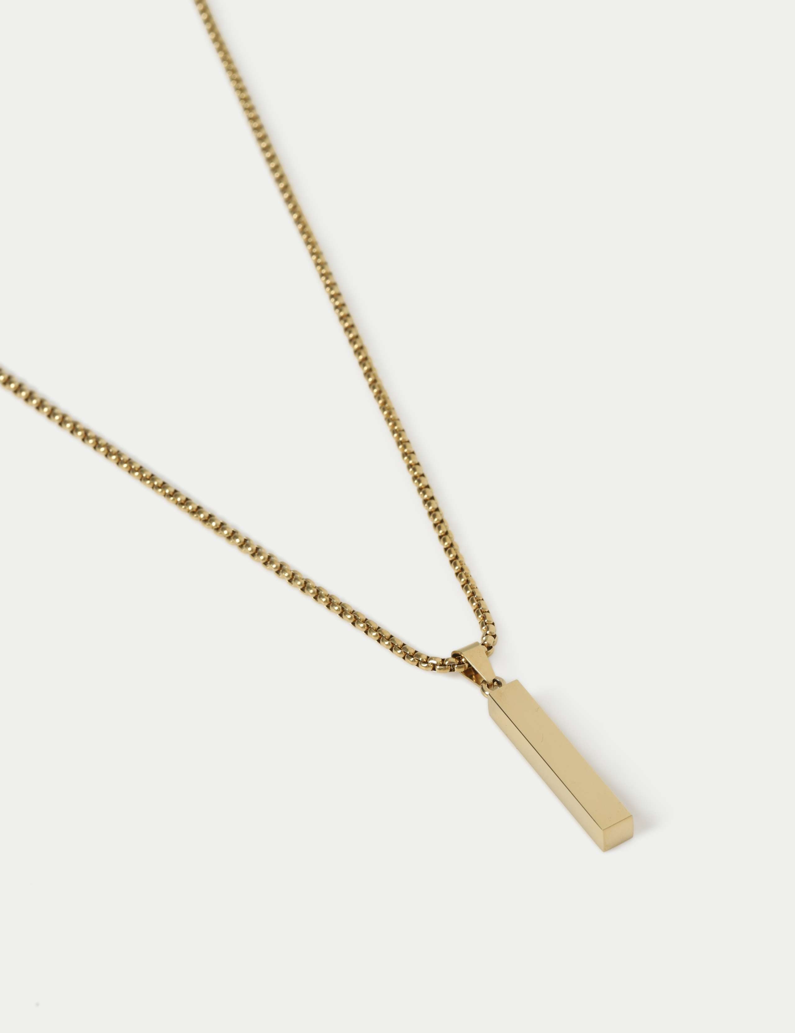 Bar Pendant Necklace 2 of 2