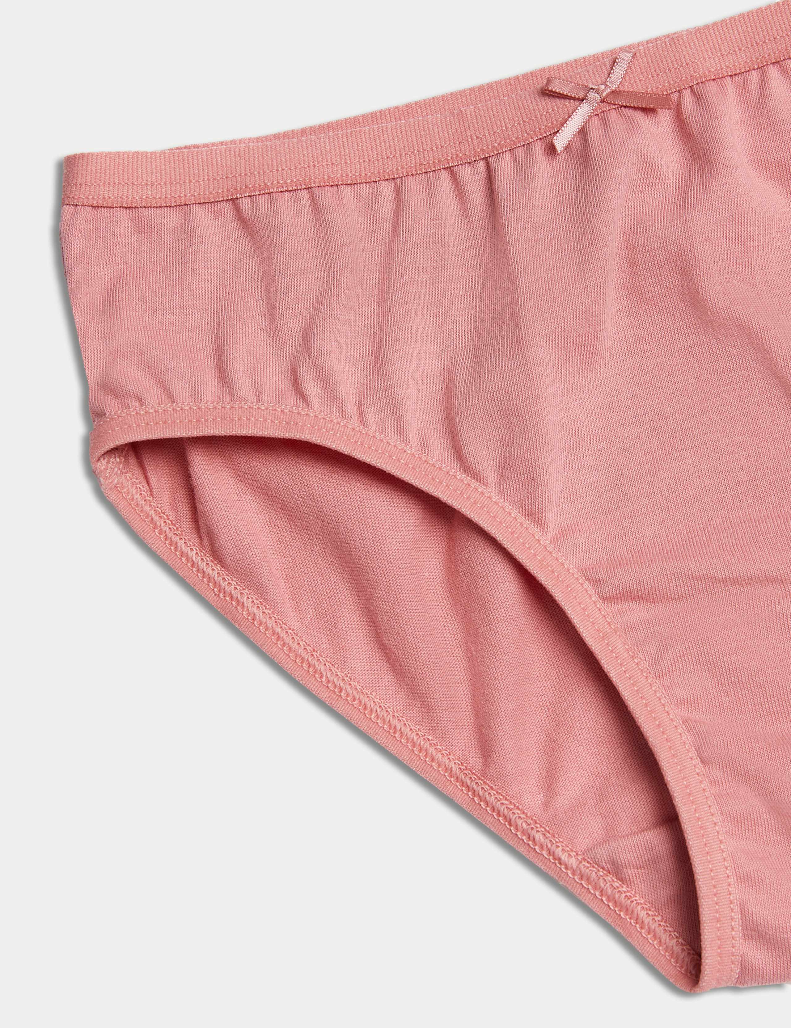 10pk Cotton with Stretch Knickers (2-14 Yrs) 2 of 3