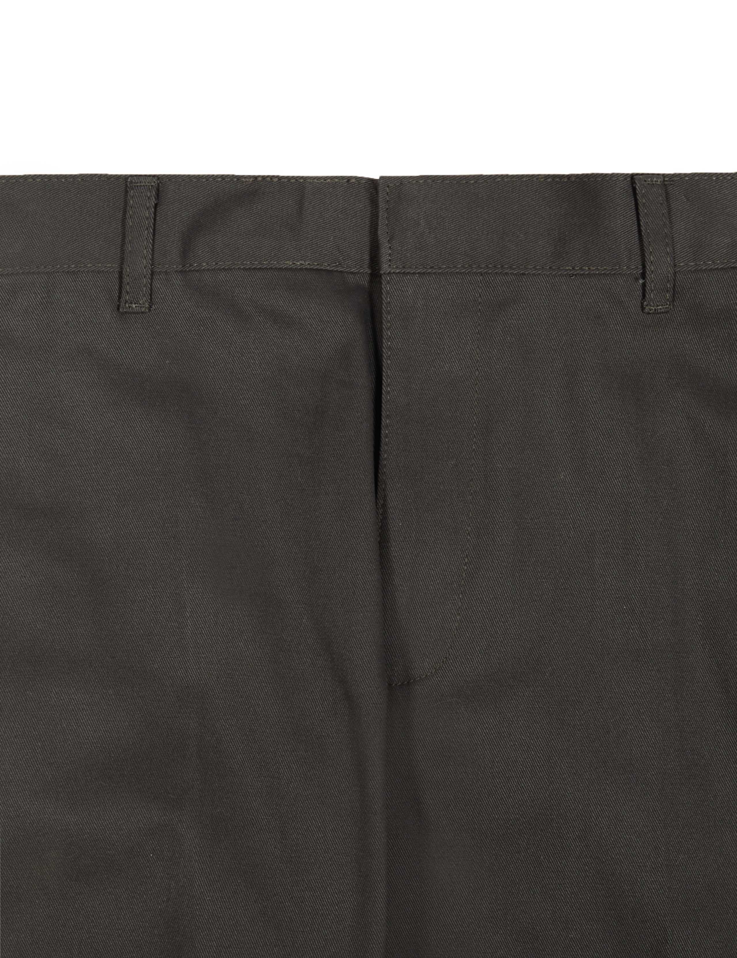 Boys' Pure Cotton Straight Leg Trousers 6 of 8