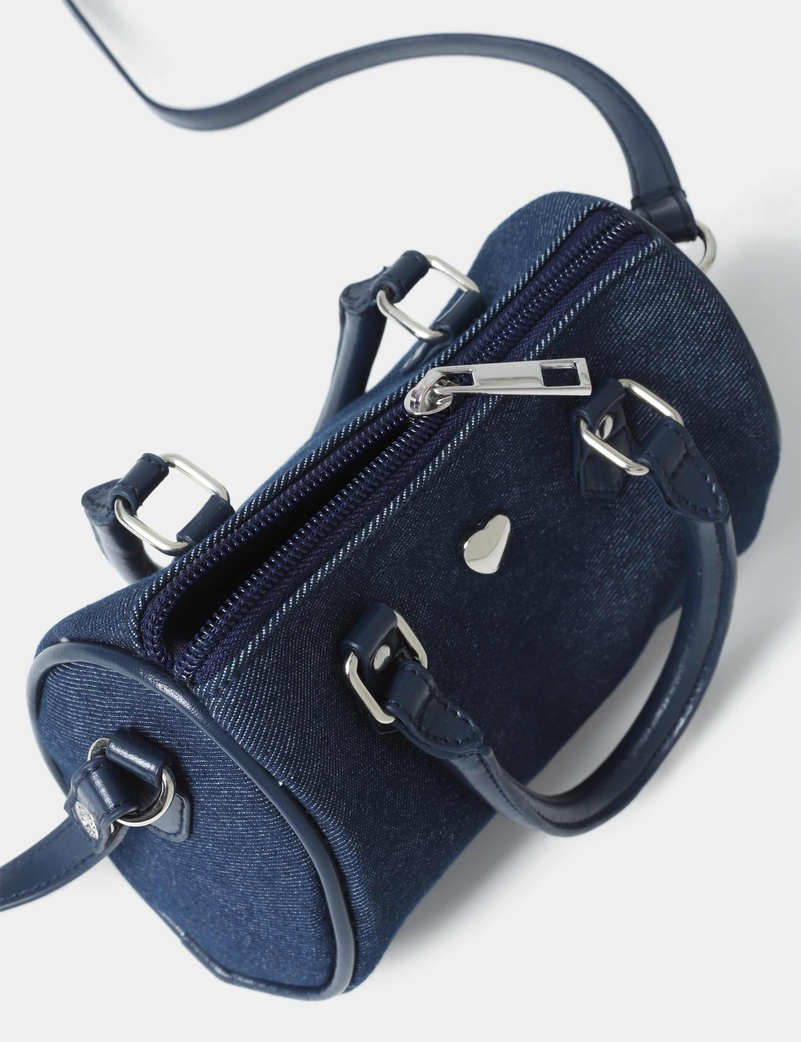 Denim Bowling Bag 3 of 3