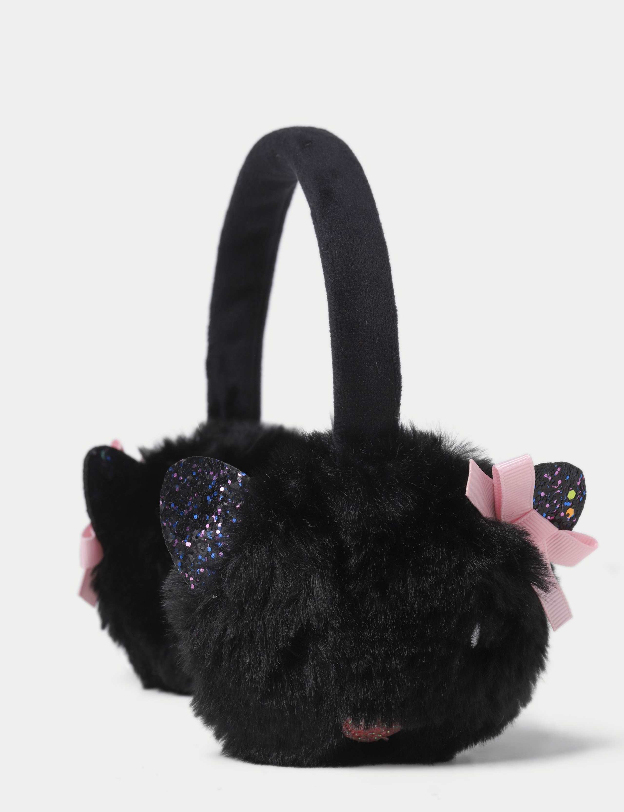 Halloween Cat Earmuffs 1 of 2