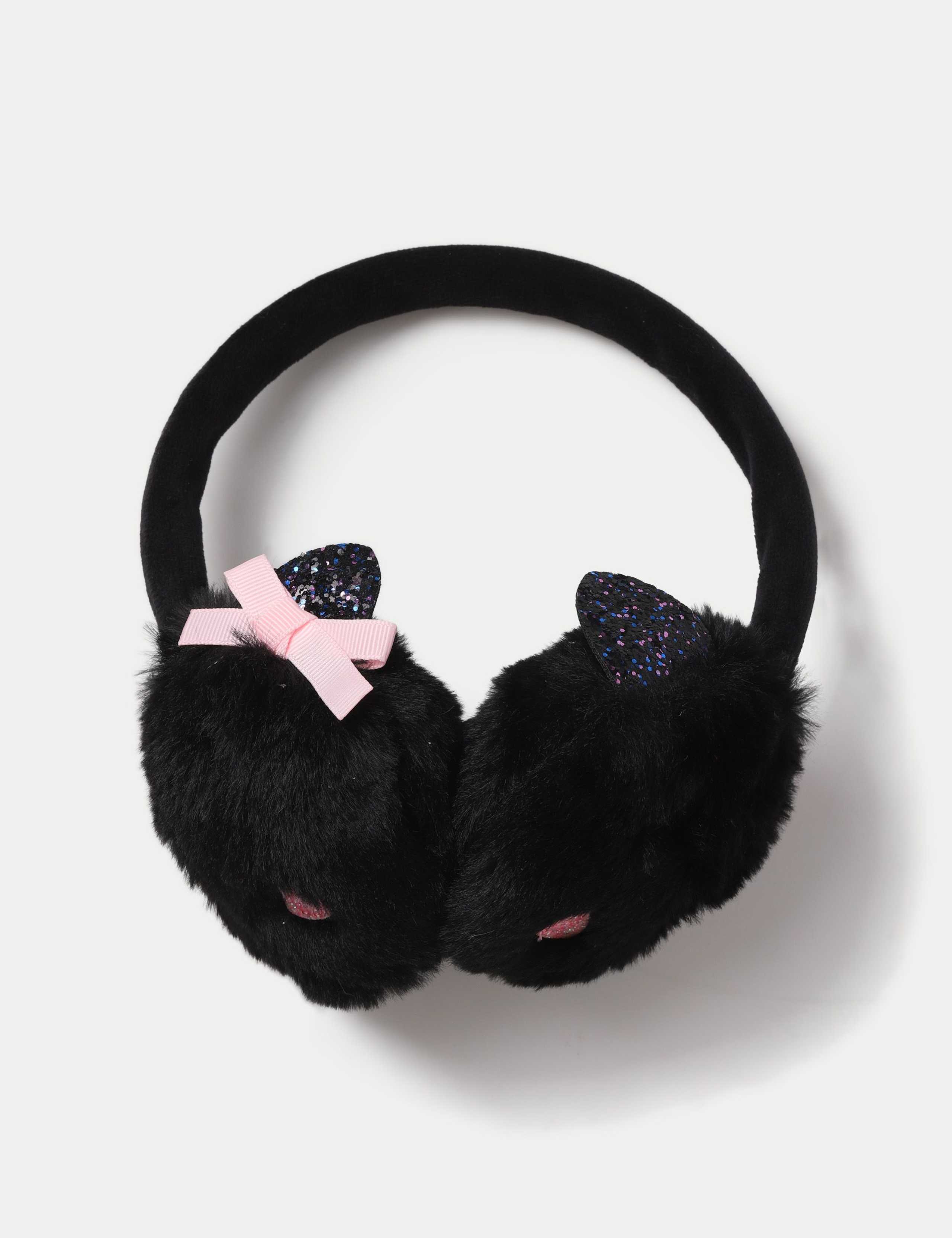 Halloween Cat Earmuffs 2 of 2