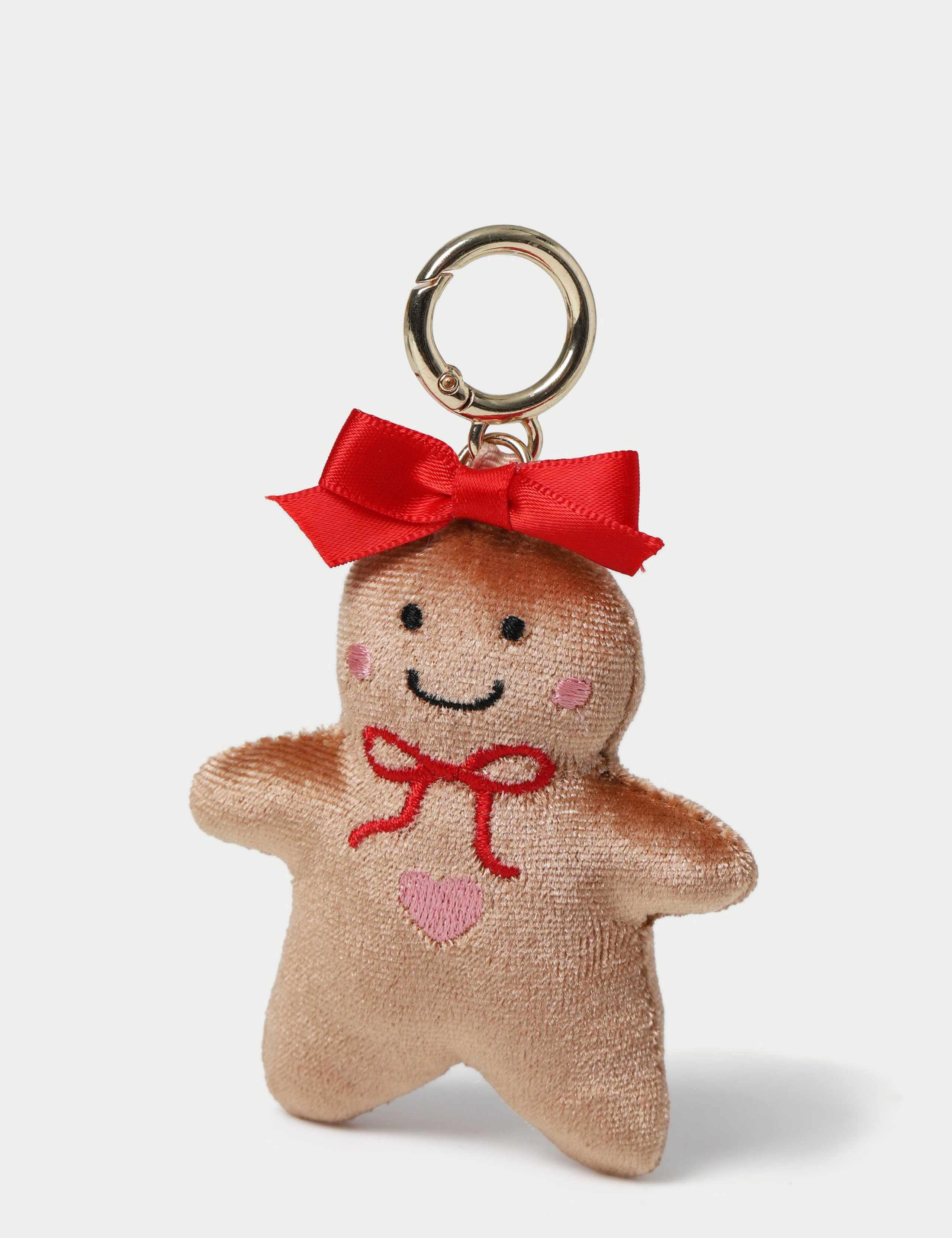 Christmas Gingerbread Bag Charm 1 of 2