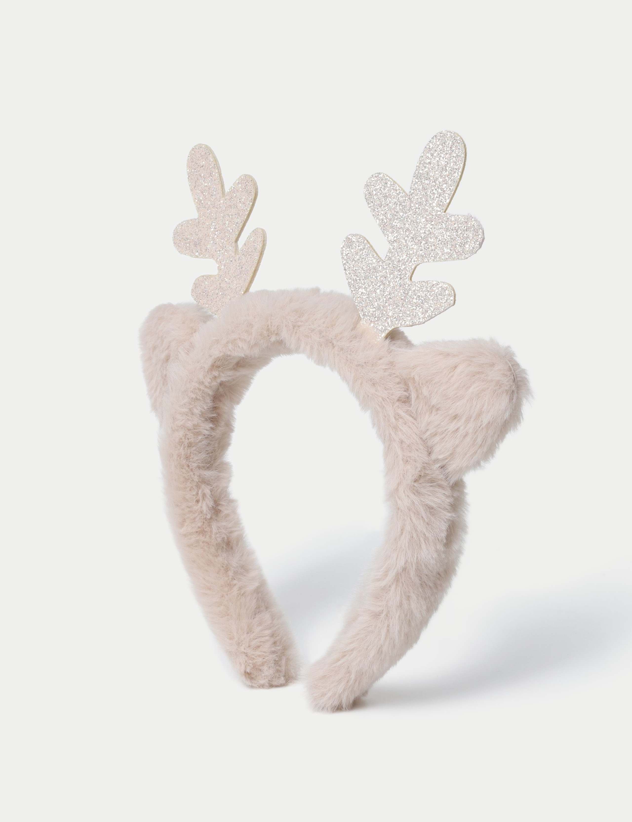 Christmas Glitter Antler Headband 2 of 2