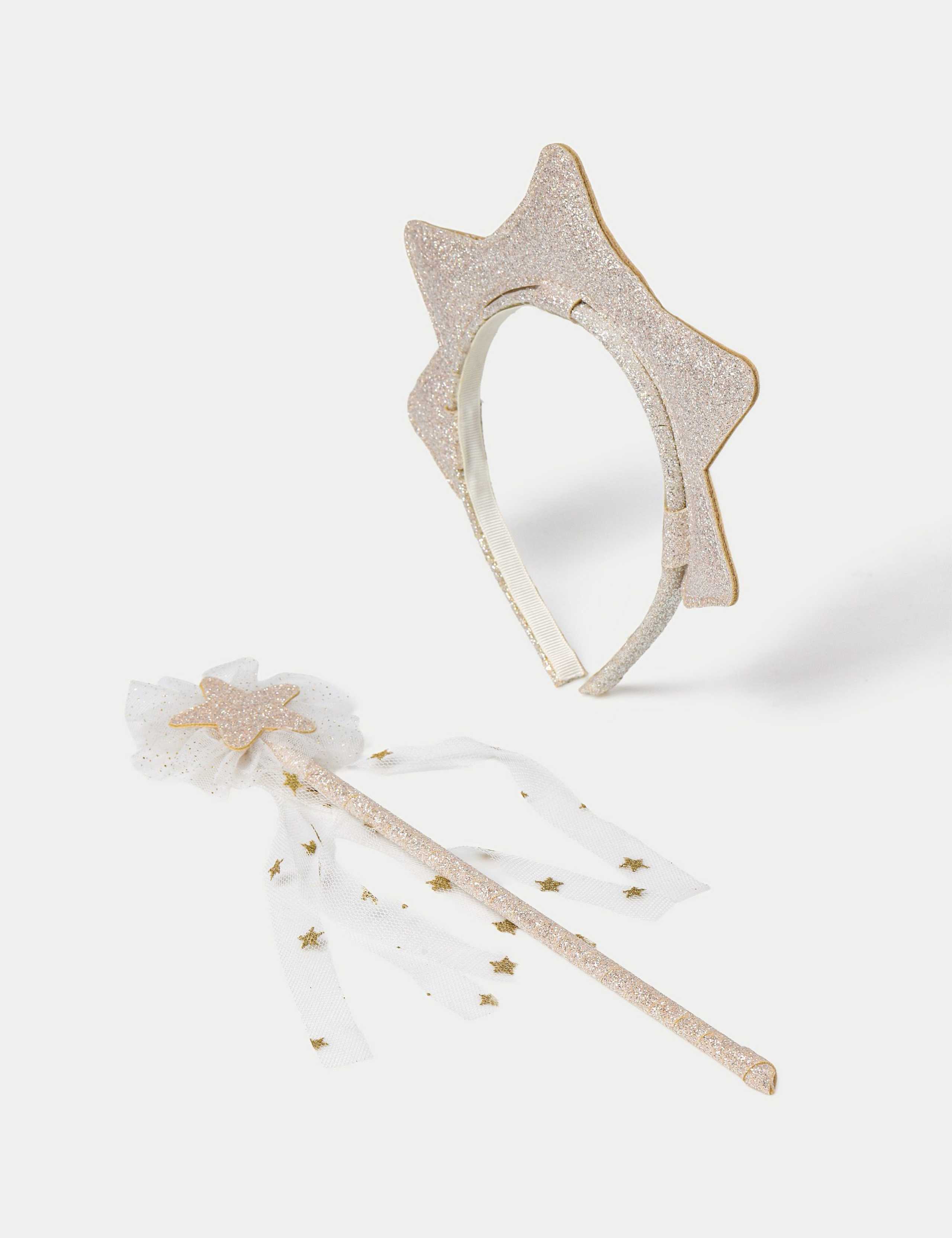 Christmas Glitter Star Headband and Wand 2 of 2