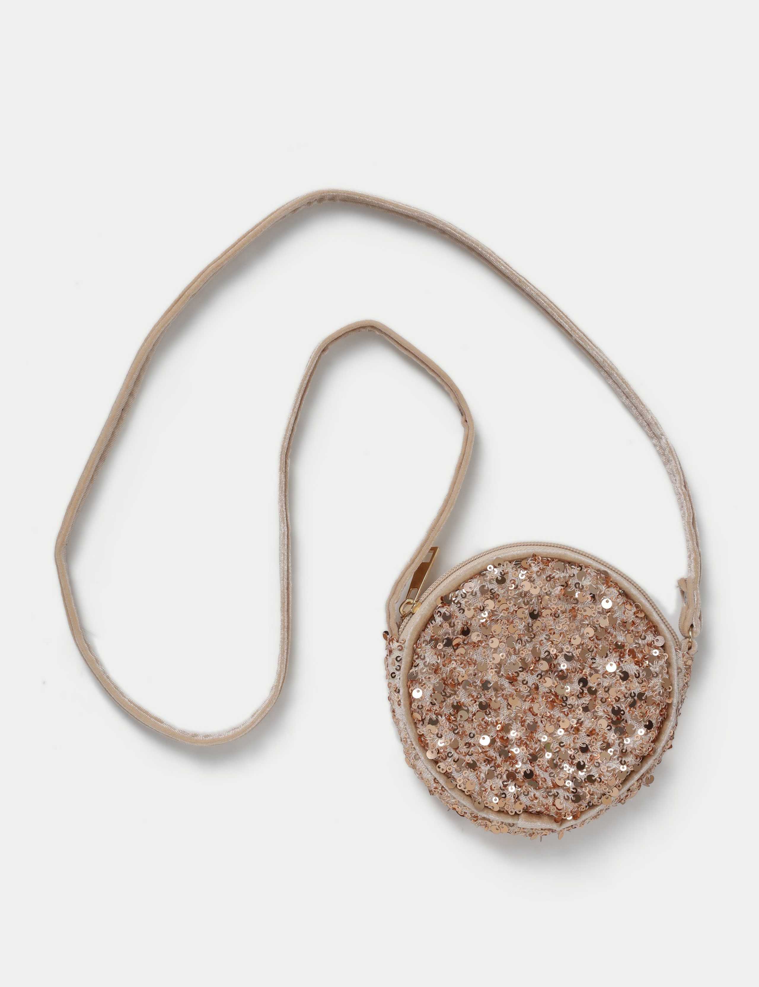 Sequin Round Bag 1 of 2