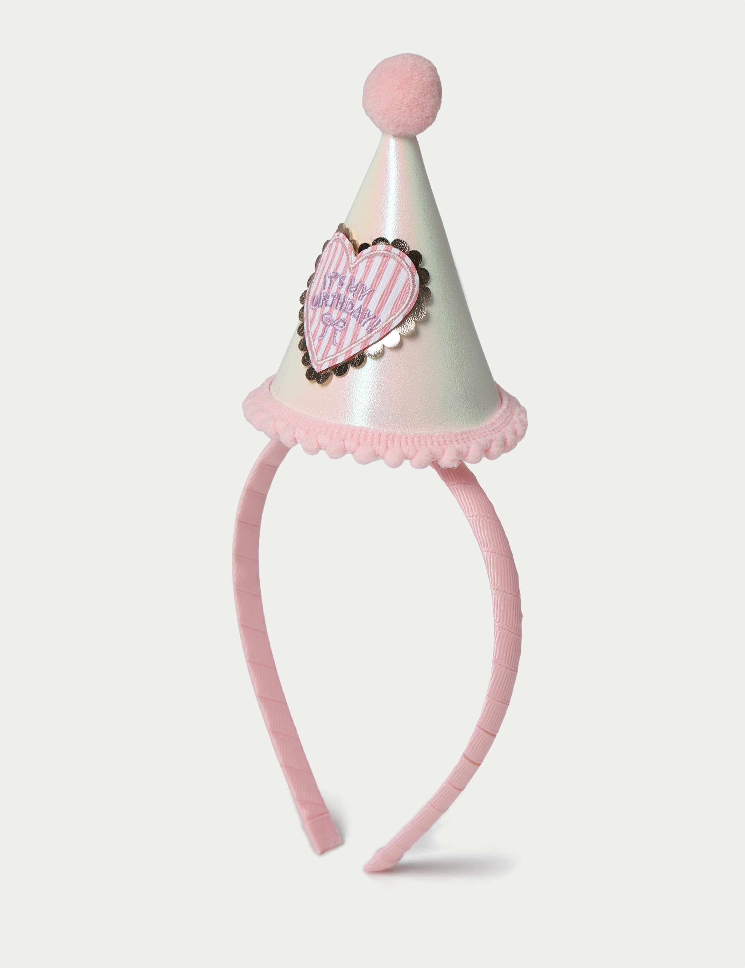 Birthday Pom Hat Headband 2 of 2