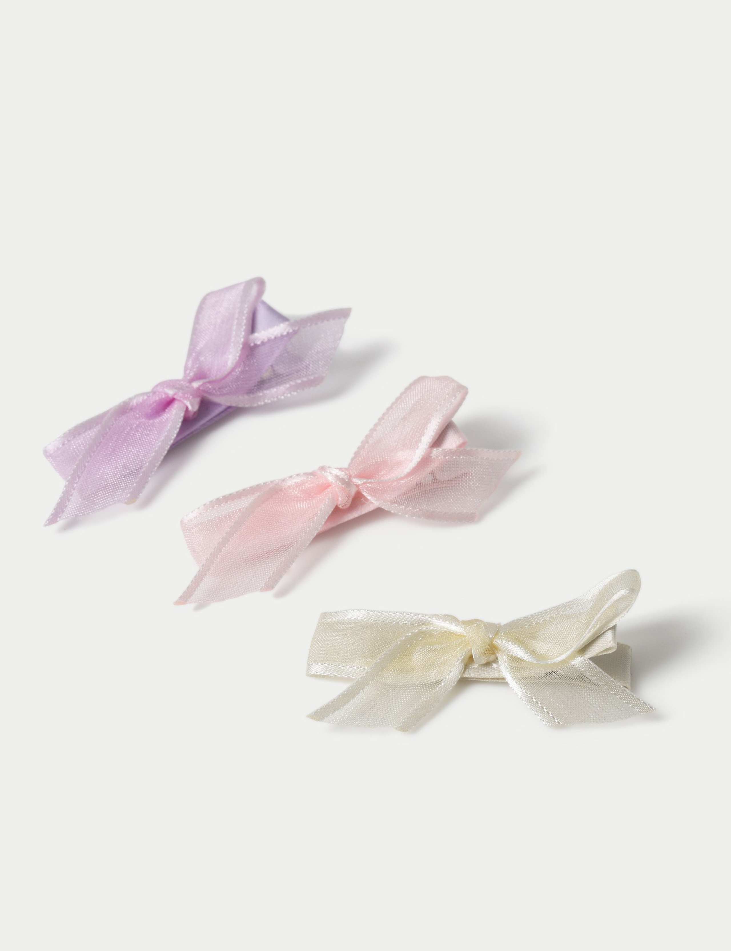 Occasion 3 Pack Organza Bow Clip Pack 2 of 2