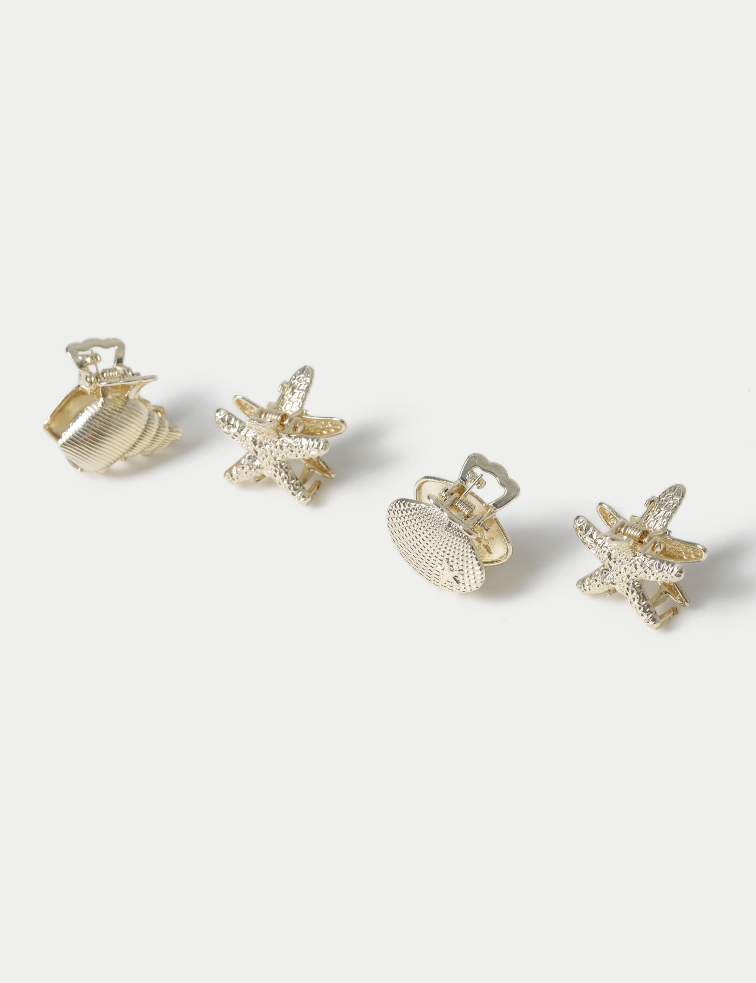 Metal Shell Mini Claw Clips 2 of 2