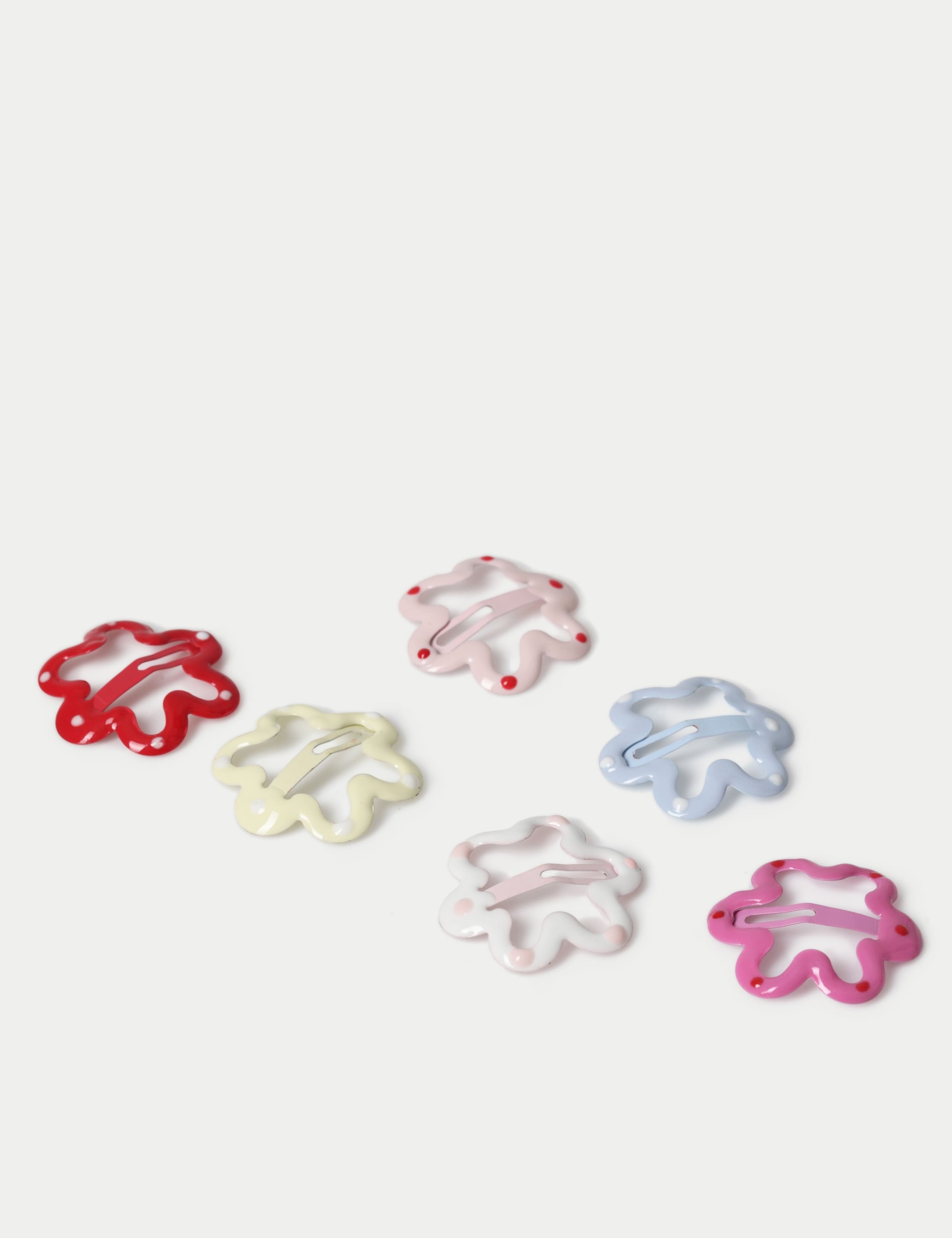 6 Pack Spotted Flower Snaps 2 of 2