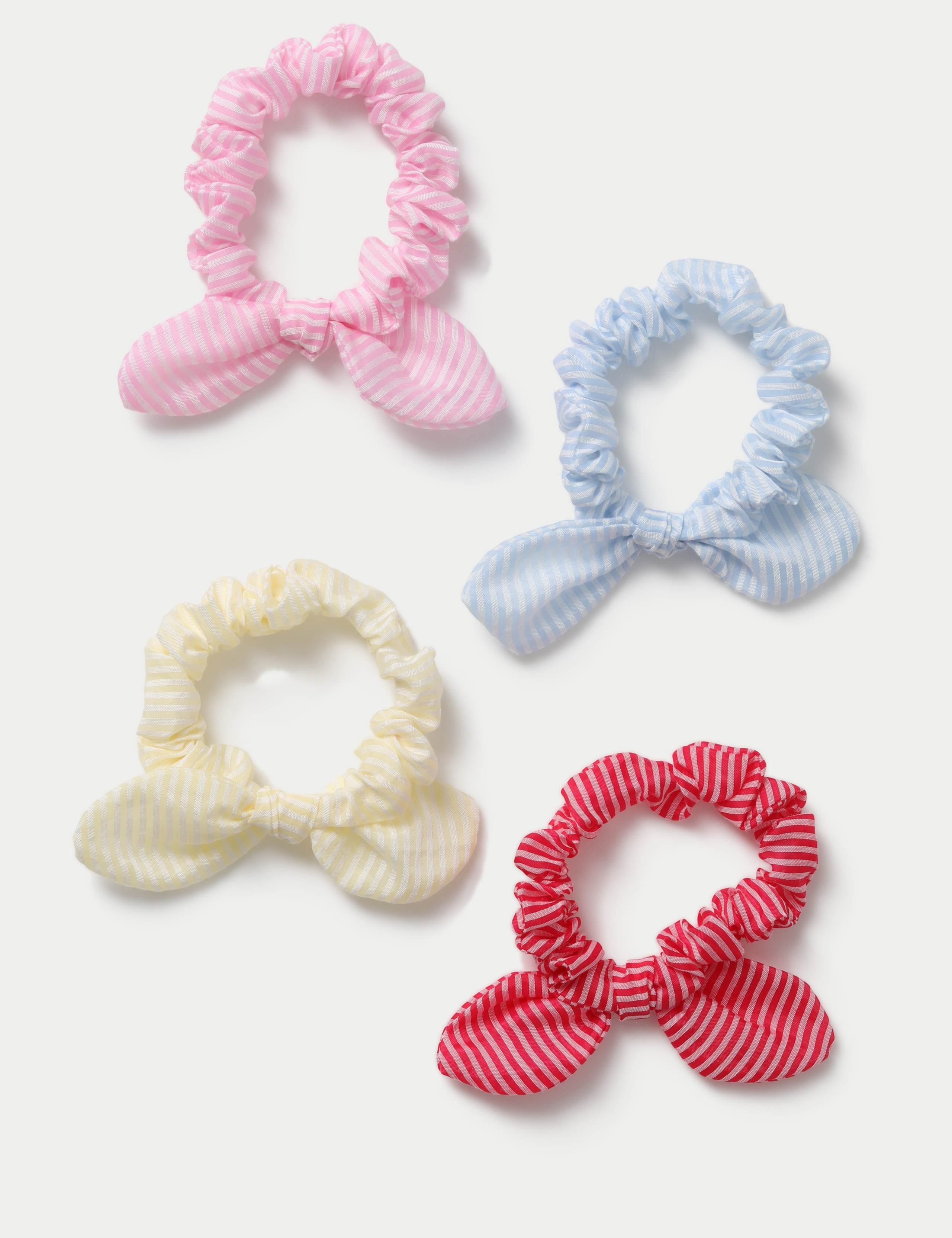 Striped Bow Scrunchies 2 of 2