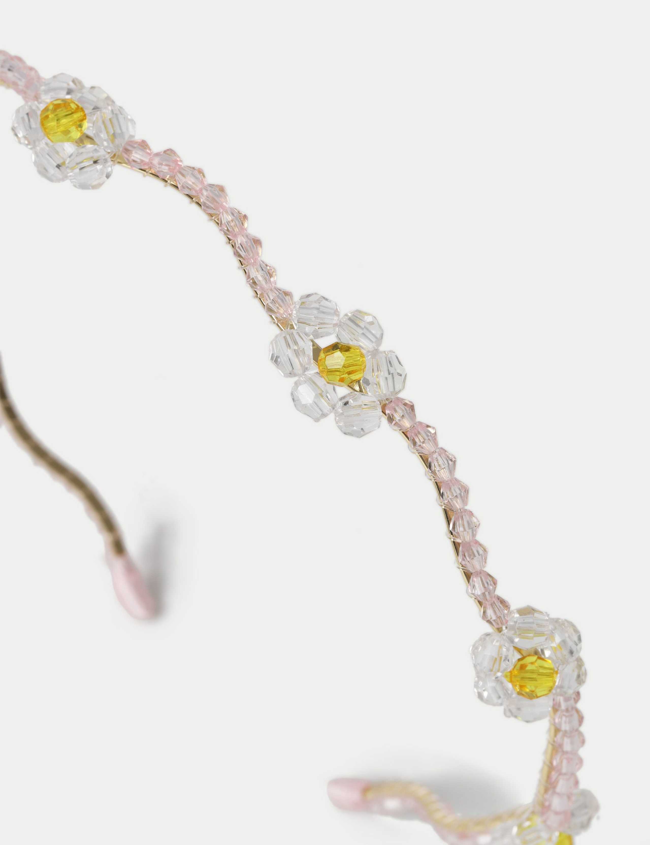 Occasion Beaded Flower Aliceband 2 of 2