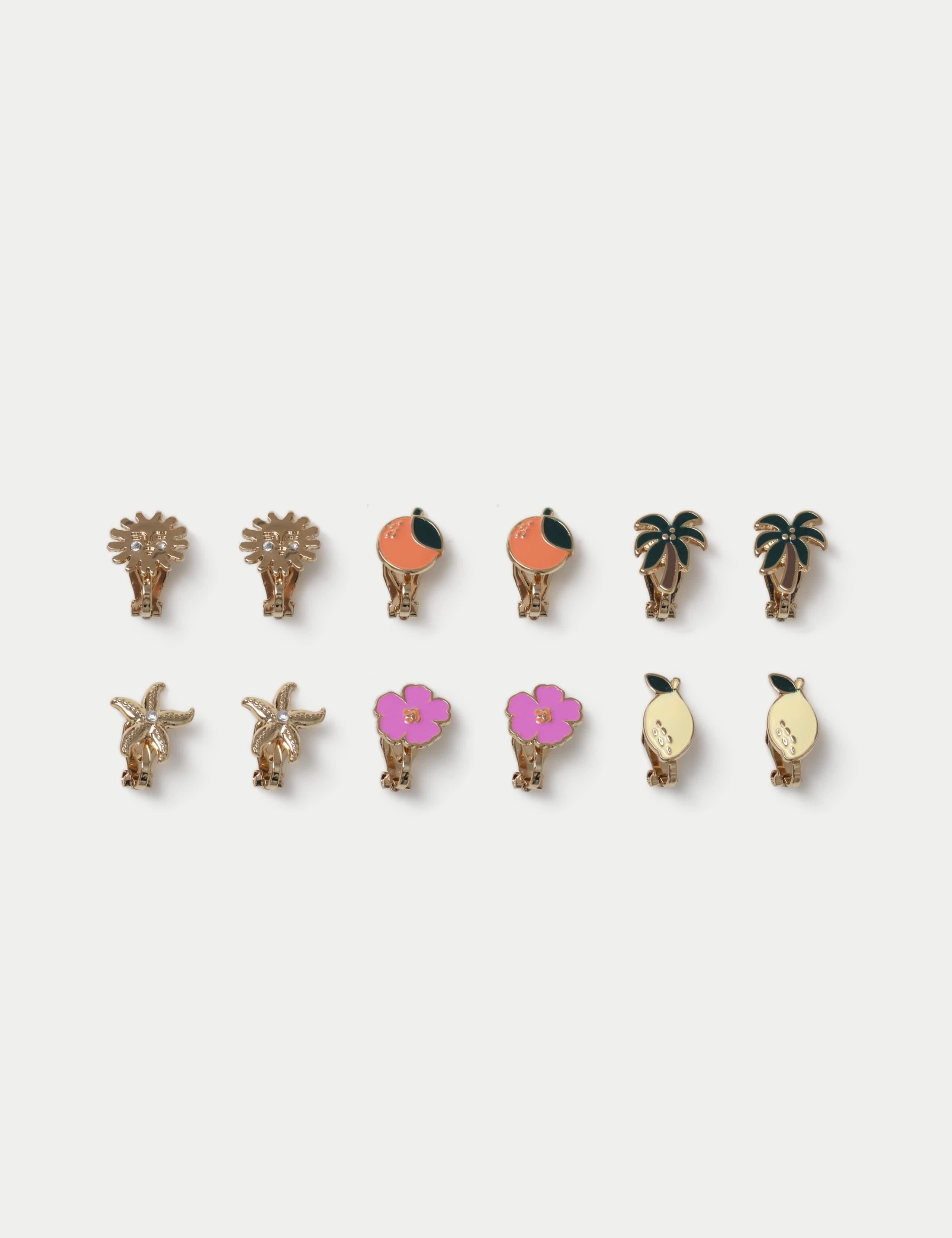6 Pack Fruit Earrings 1 of 2