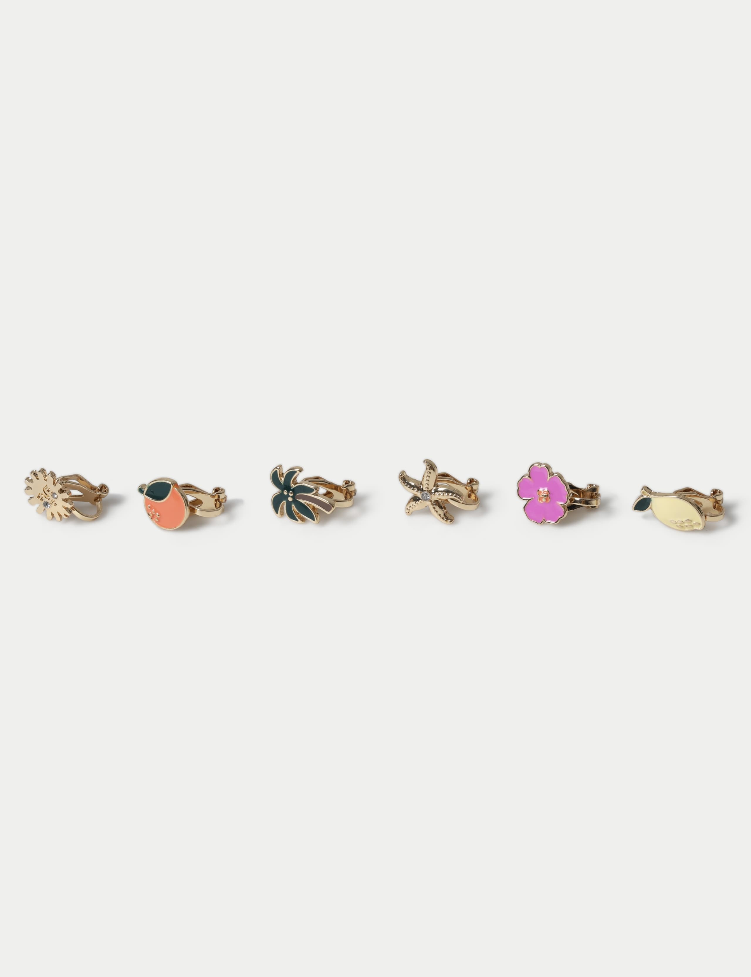 6 Pack Fruit Earrings 2 of 2
