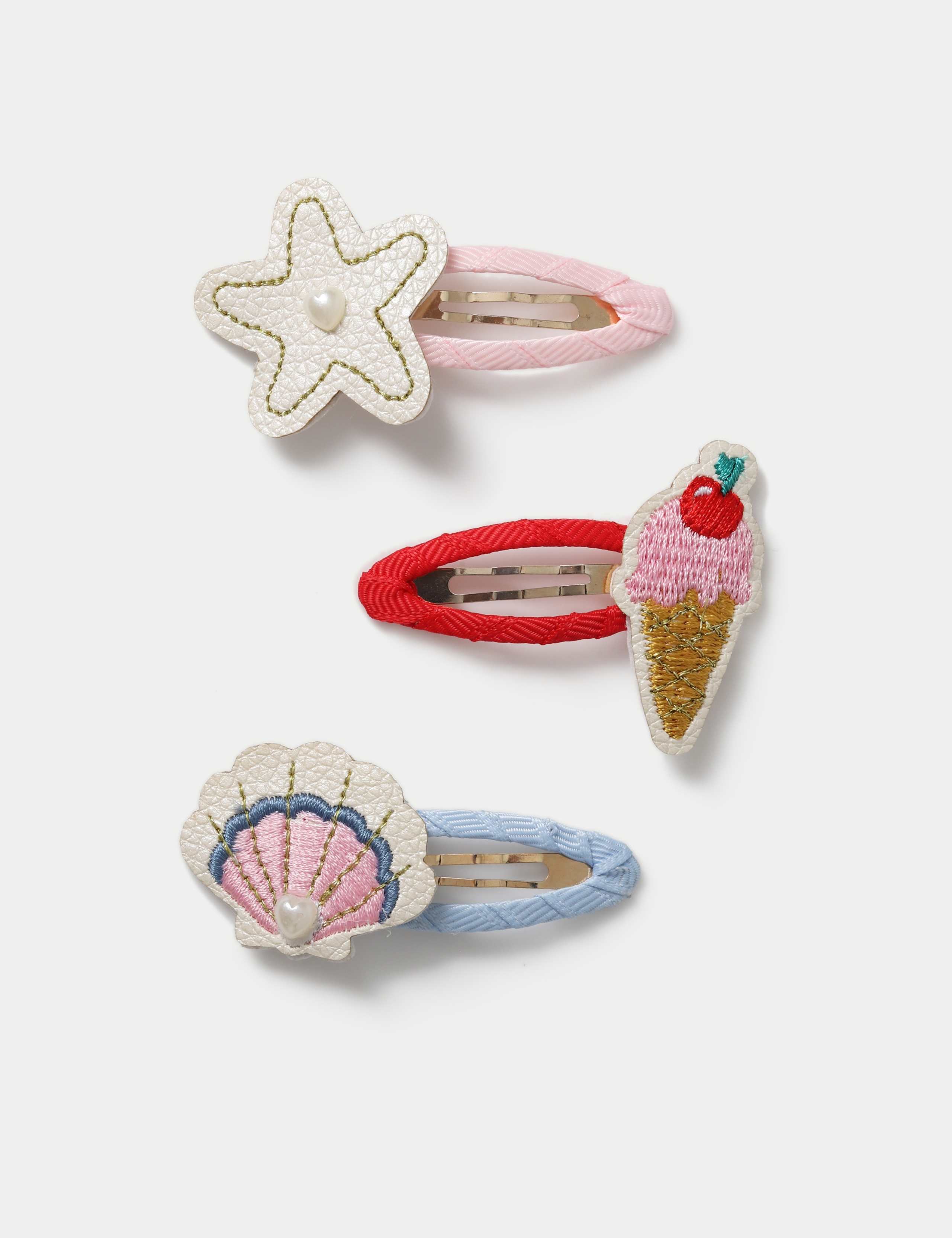 Mixed Shell Motif Wrapped Snaps 1 of 2