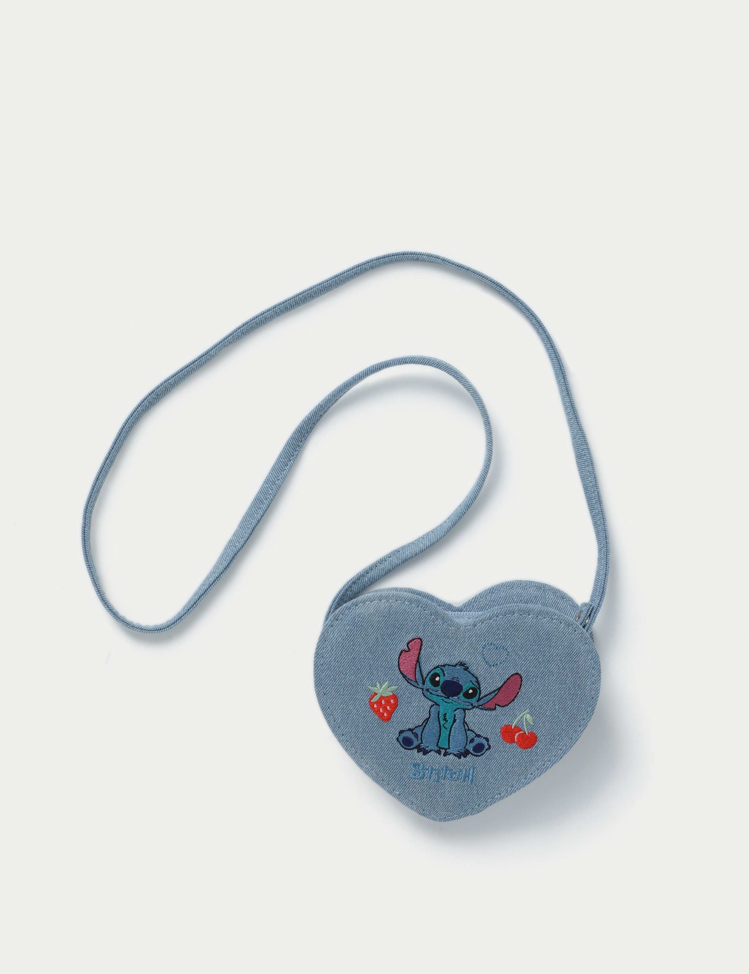 LILO AND STITCH DENIM HEART BAG 1 of 2