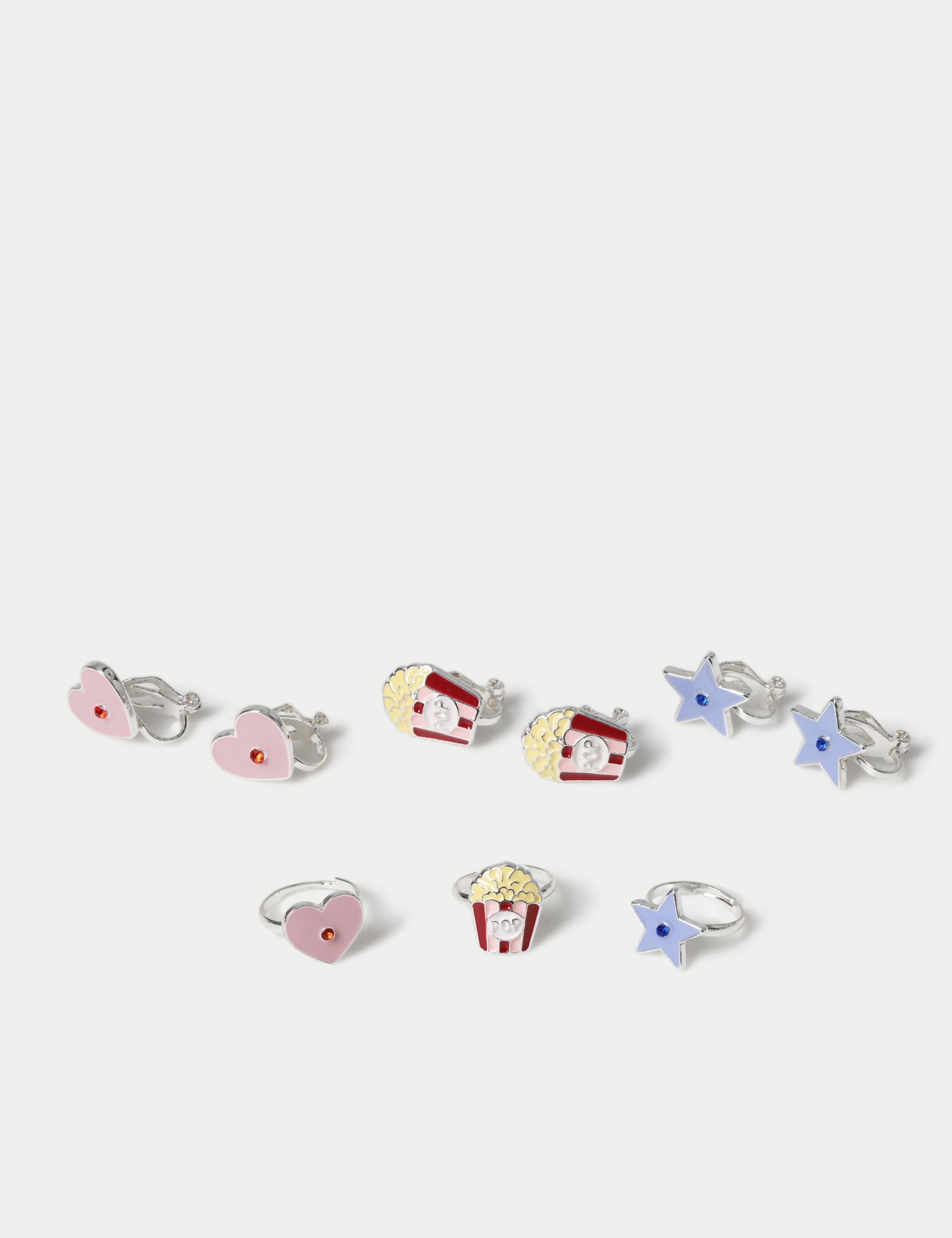 Fun Motif Earring And Ring Pack 2 of 2