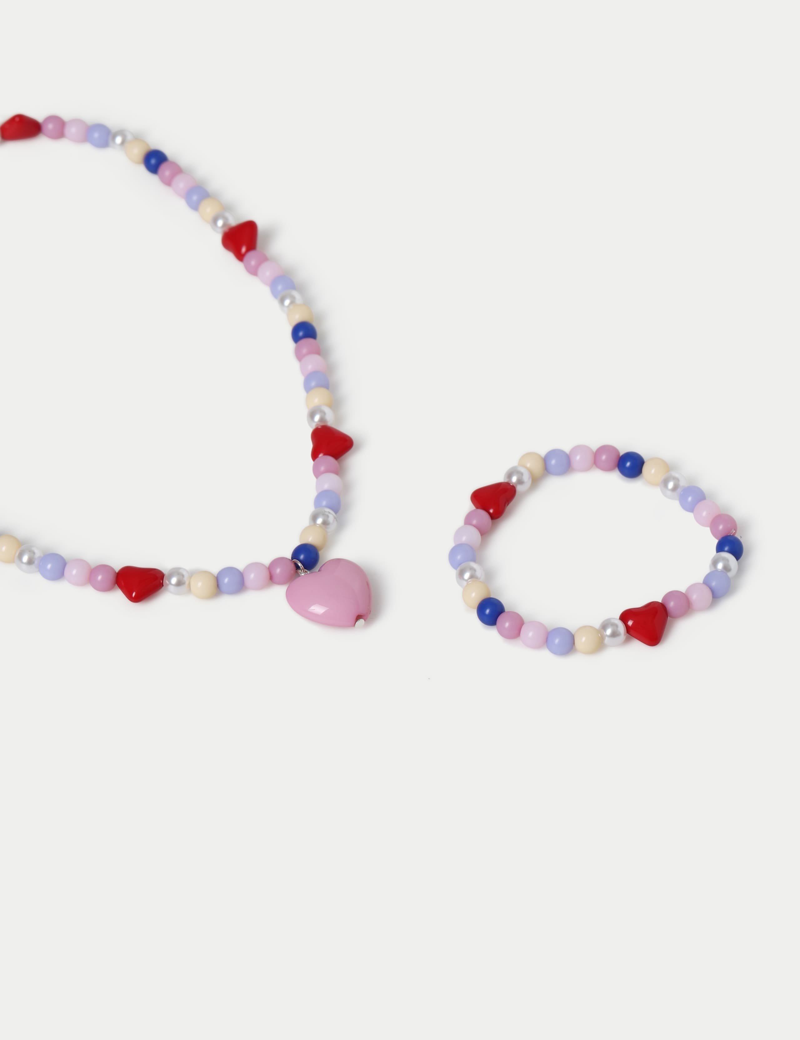 Beaded Heart Jewellery Mutlipack 2 of 2