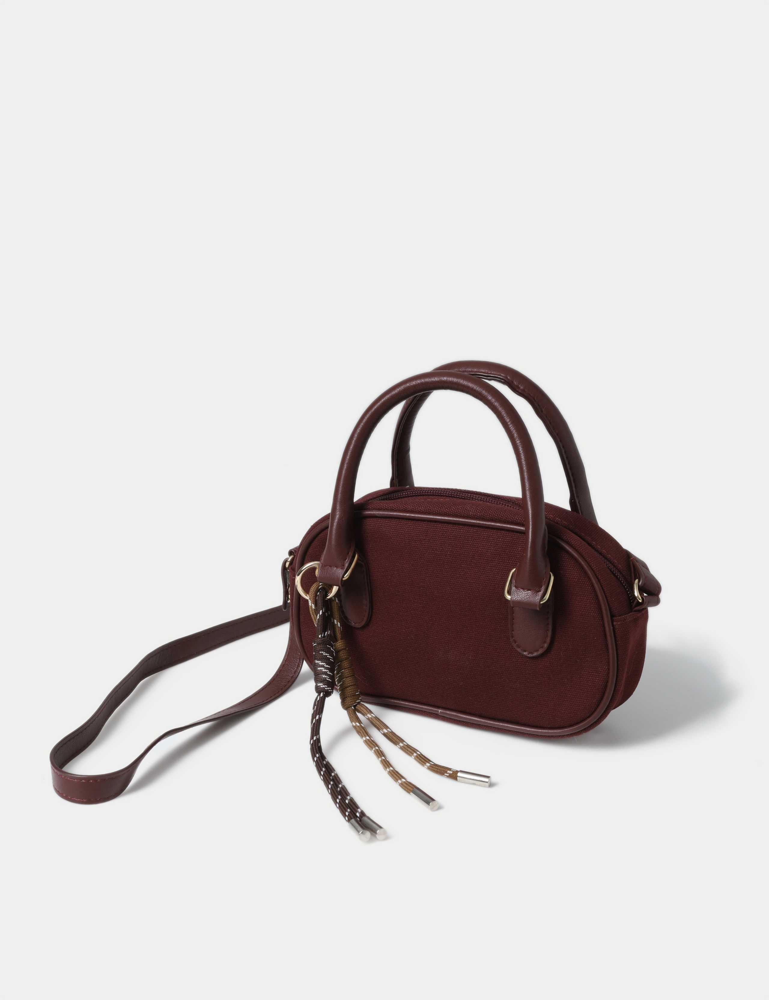Burgundy Bowling Bag 3 of 3