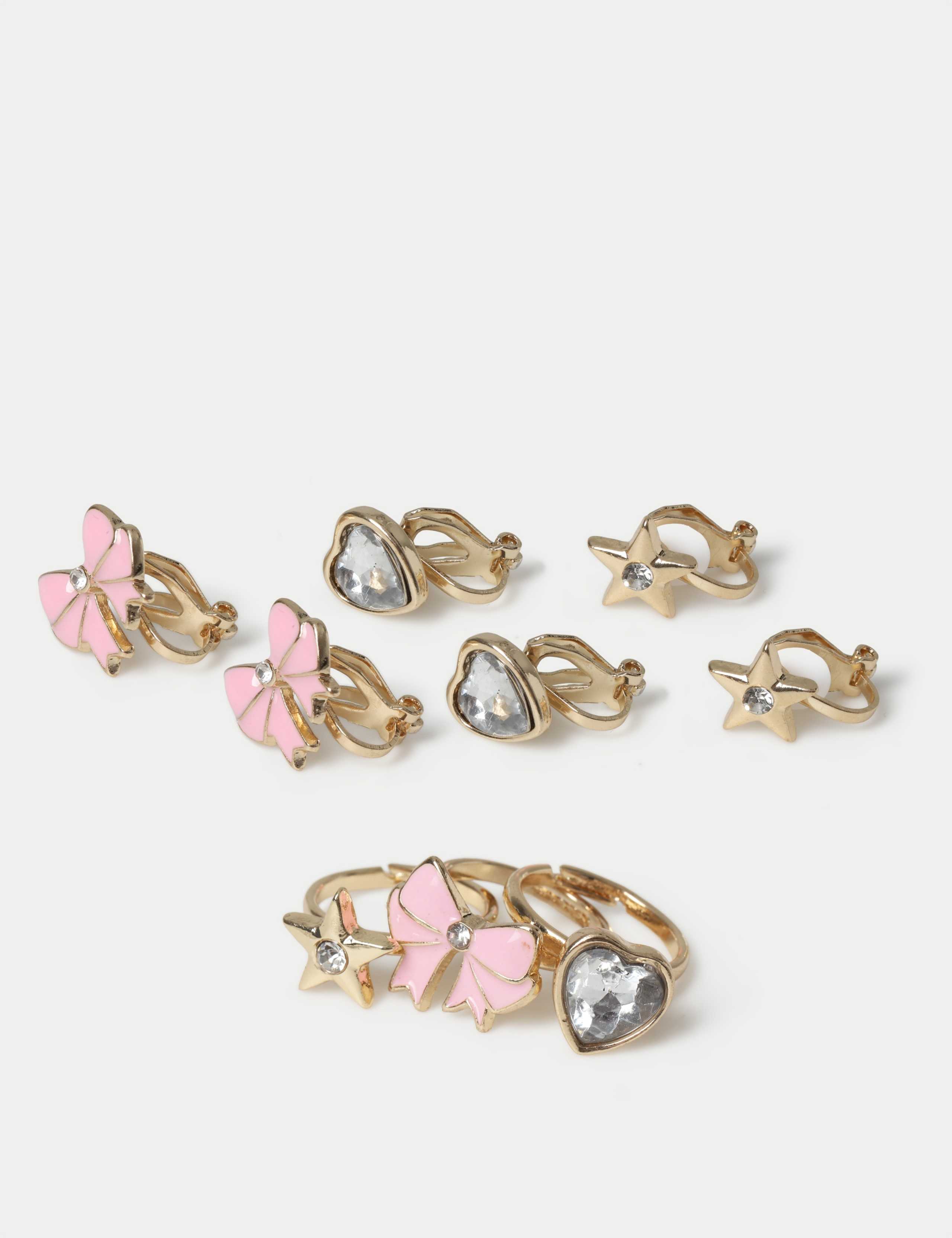 Bow Earring and Ring Set 2 of 2