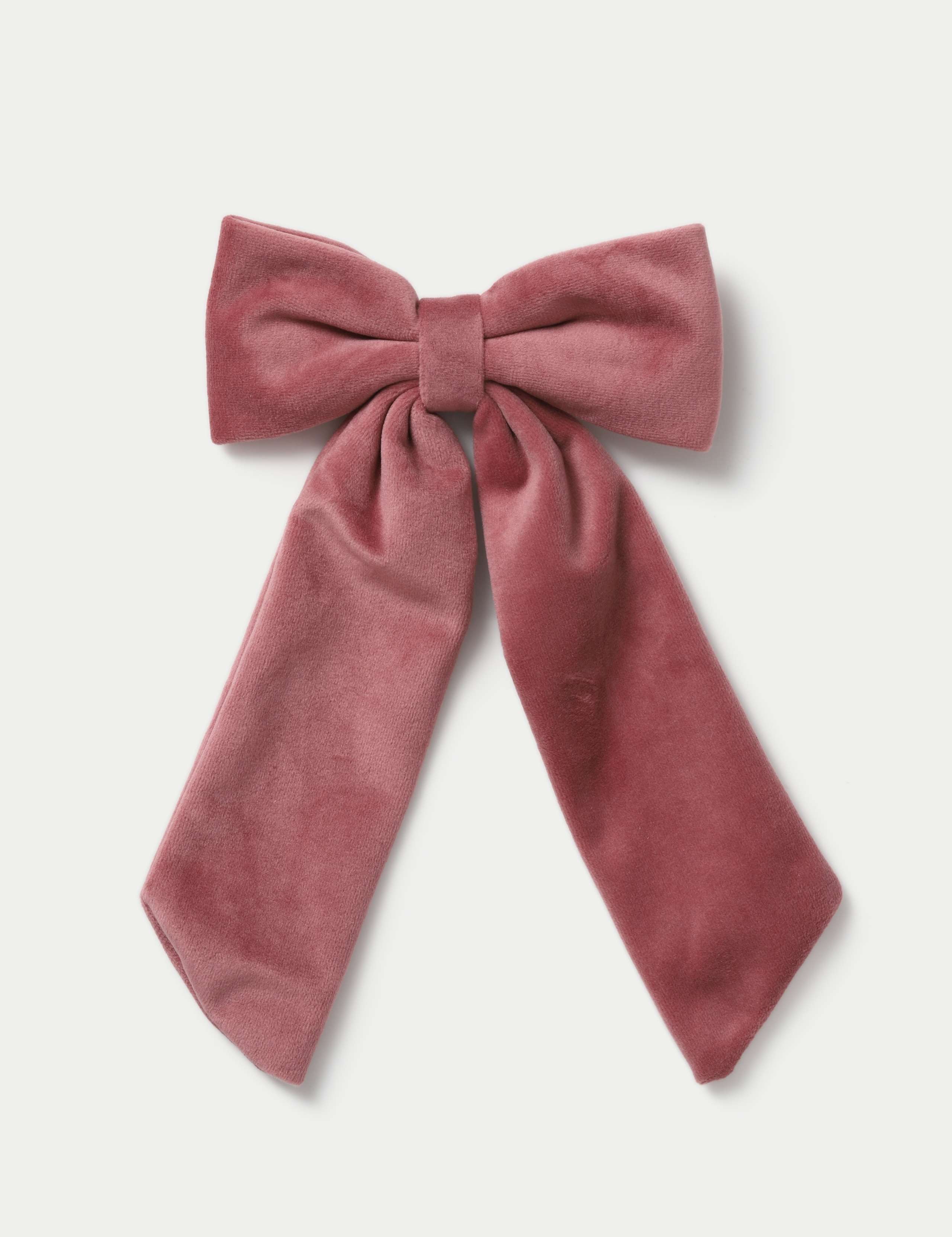 Pink Velvet Bow 1 of 3