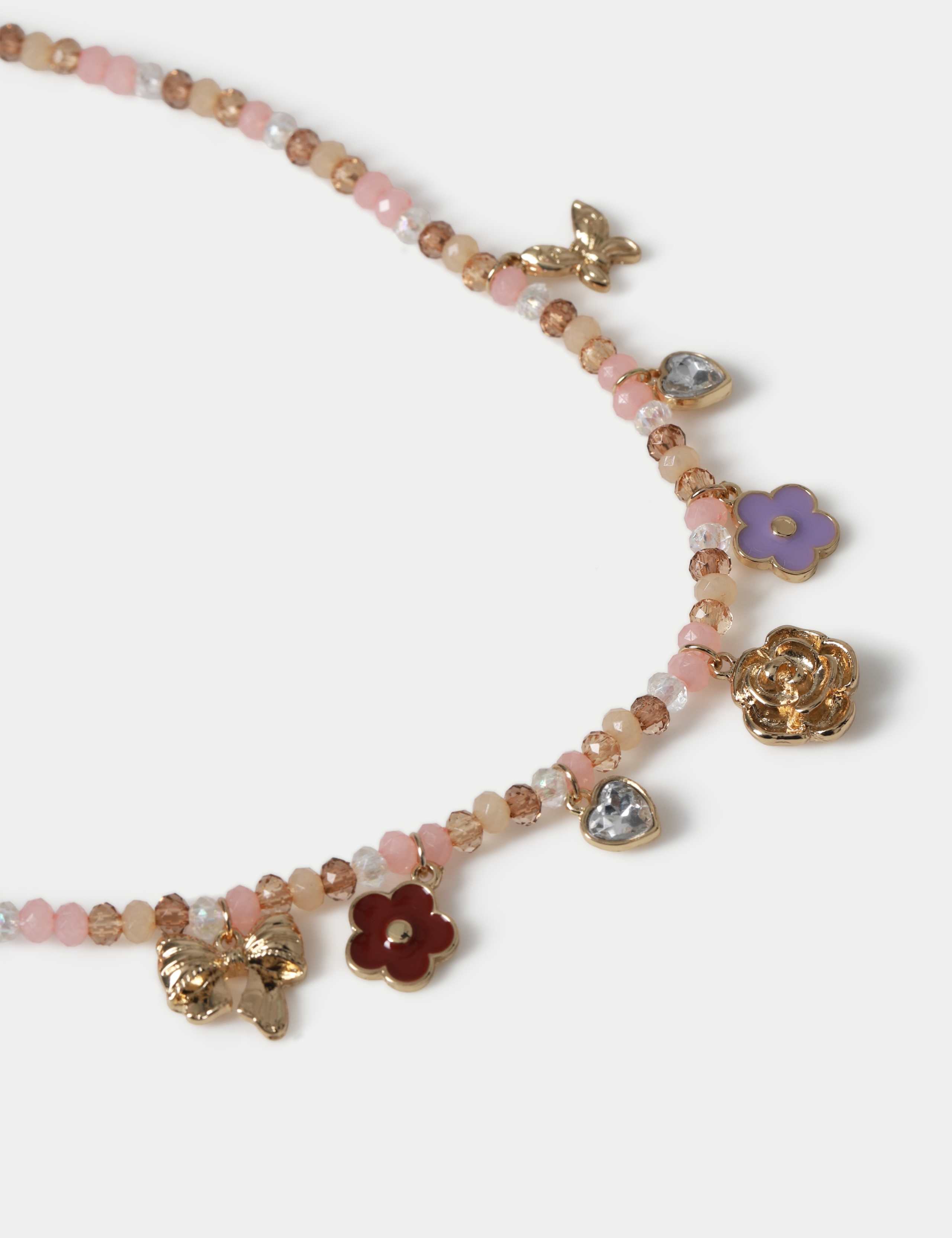 Pretty Motif Stretch Necklace 2 of 2