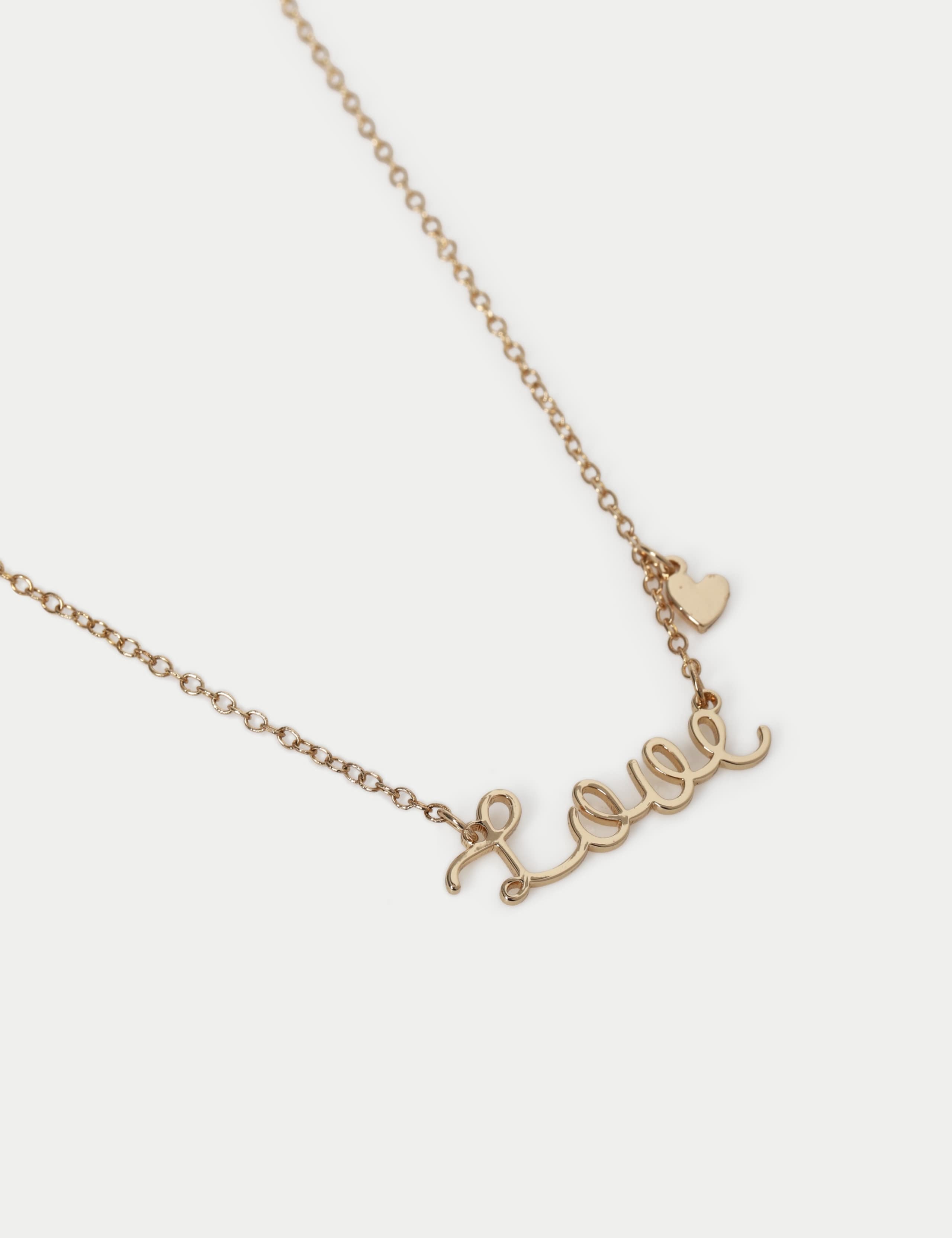 Gold Love Necklace 2 of 2