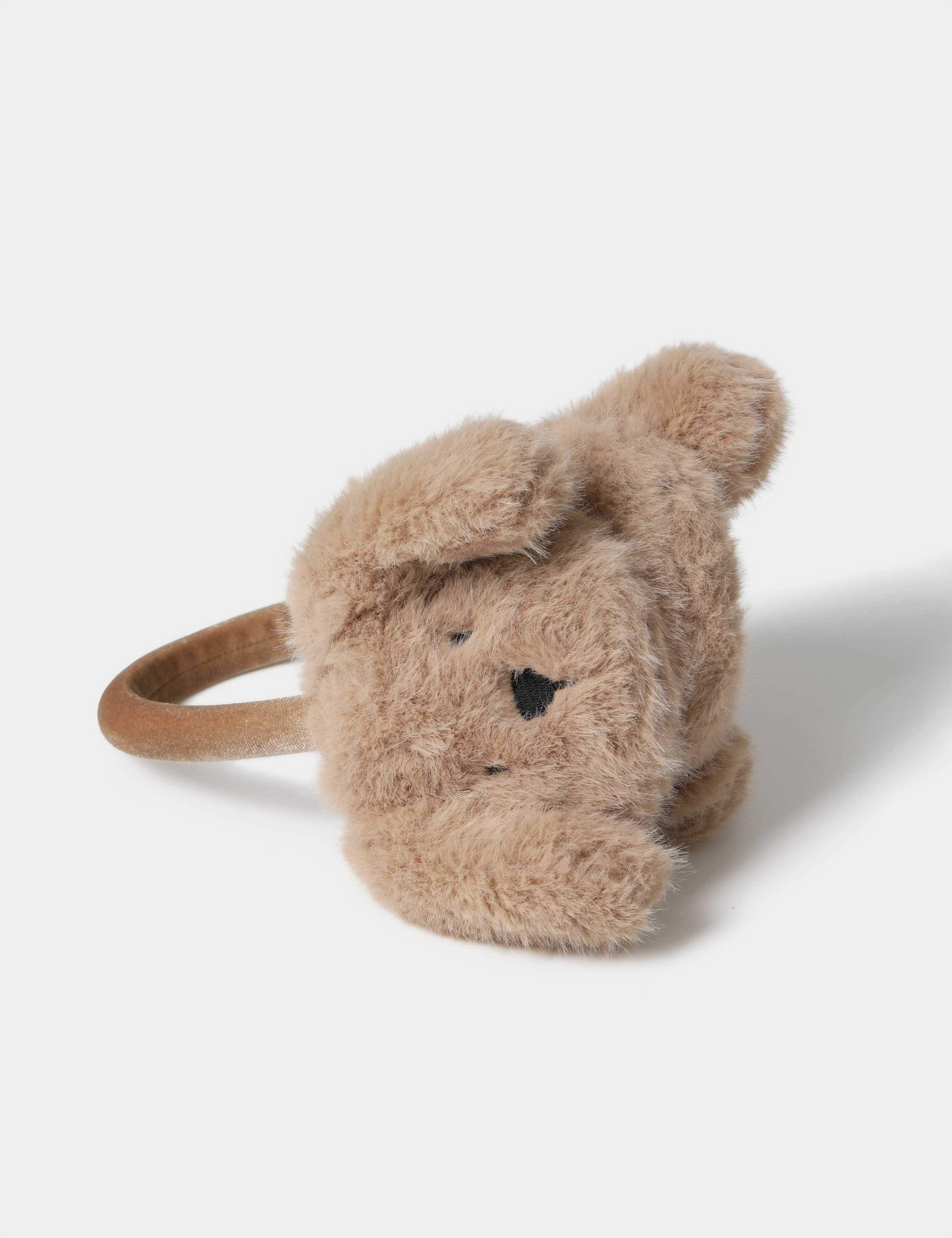 Faux Fur Dog Earmuffs 2 of 3