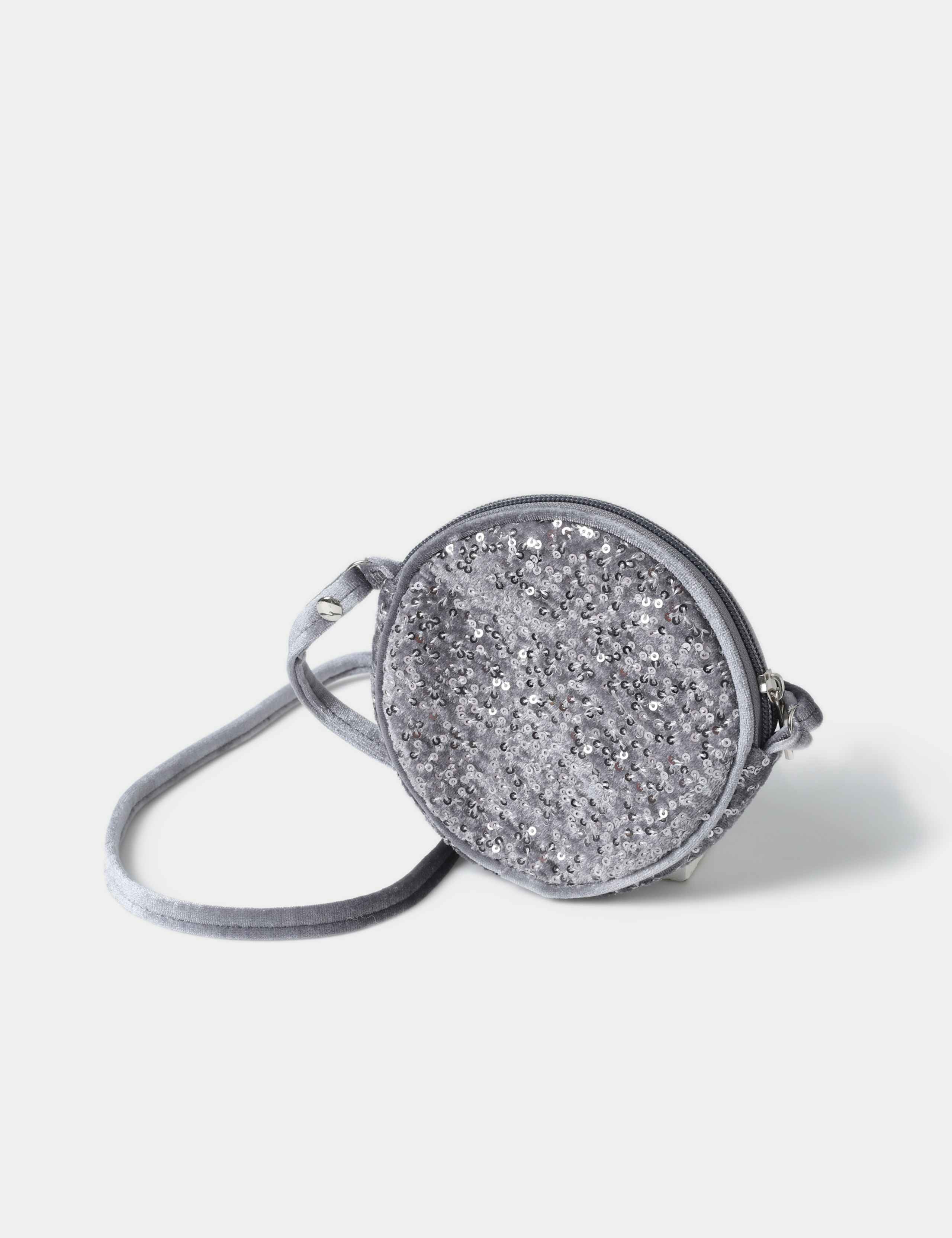 Silver Sequin Bag 3 of 3