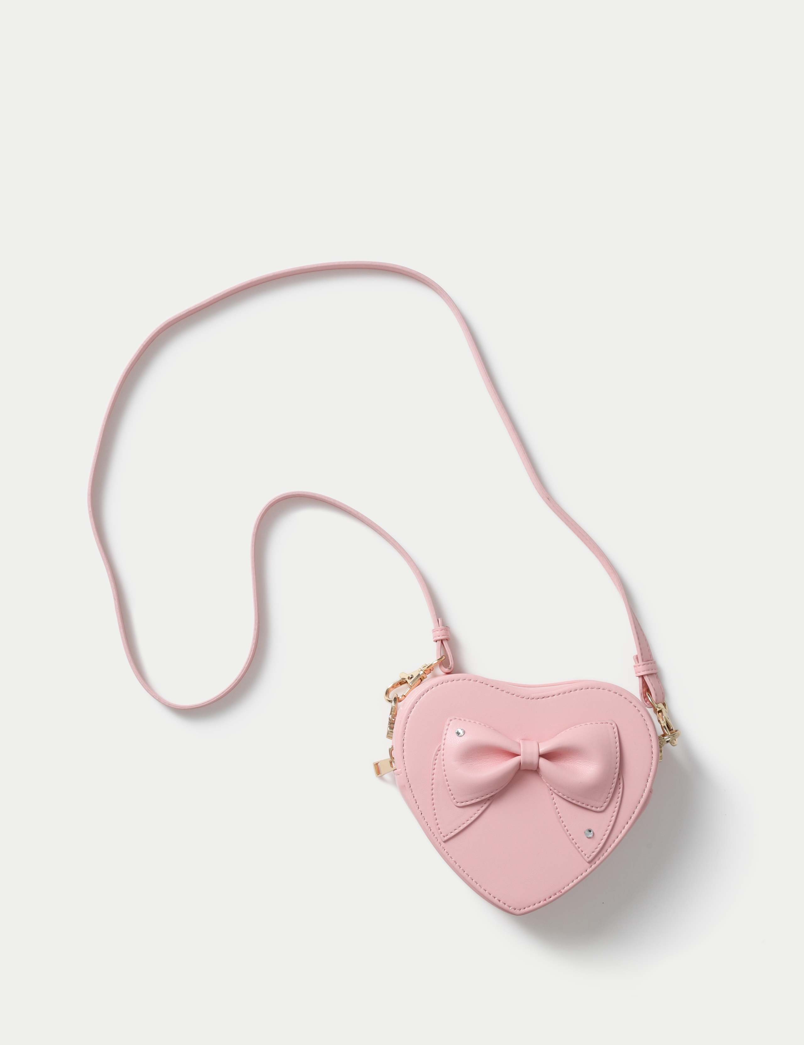 Pink Heart Bow bag 1 of 3