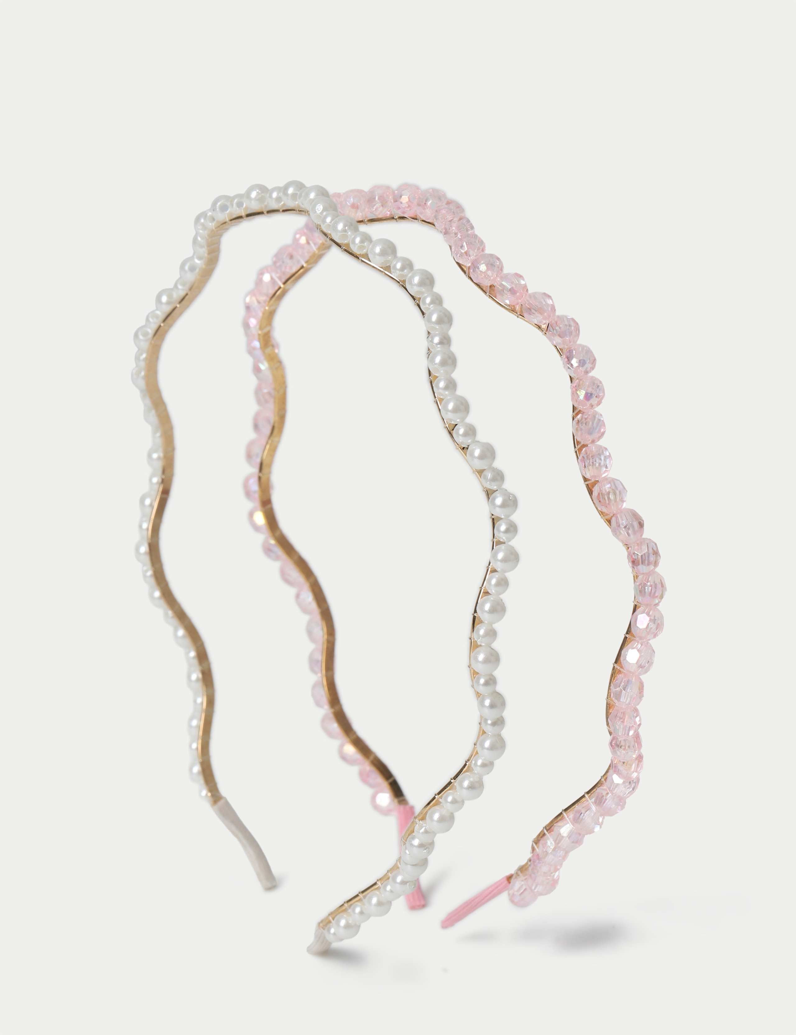 Pearl Embellished Aliceband 1 of 2